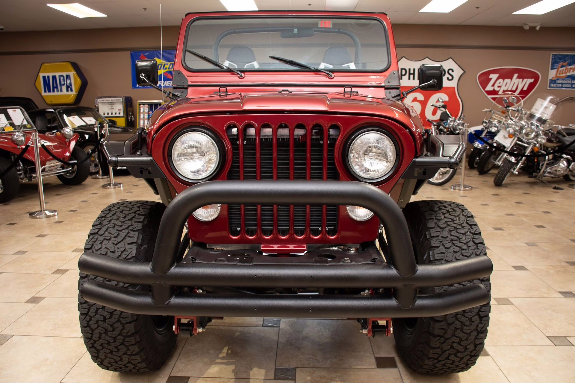 1977 Red Metallic Jeep CJ-5