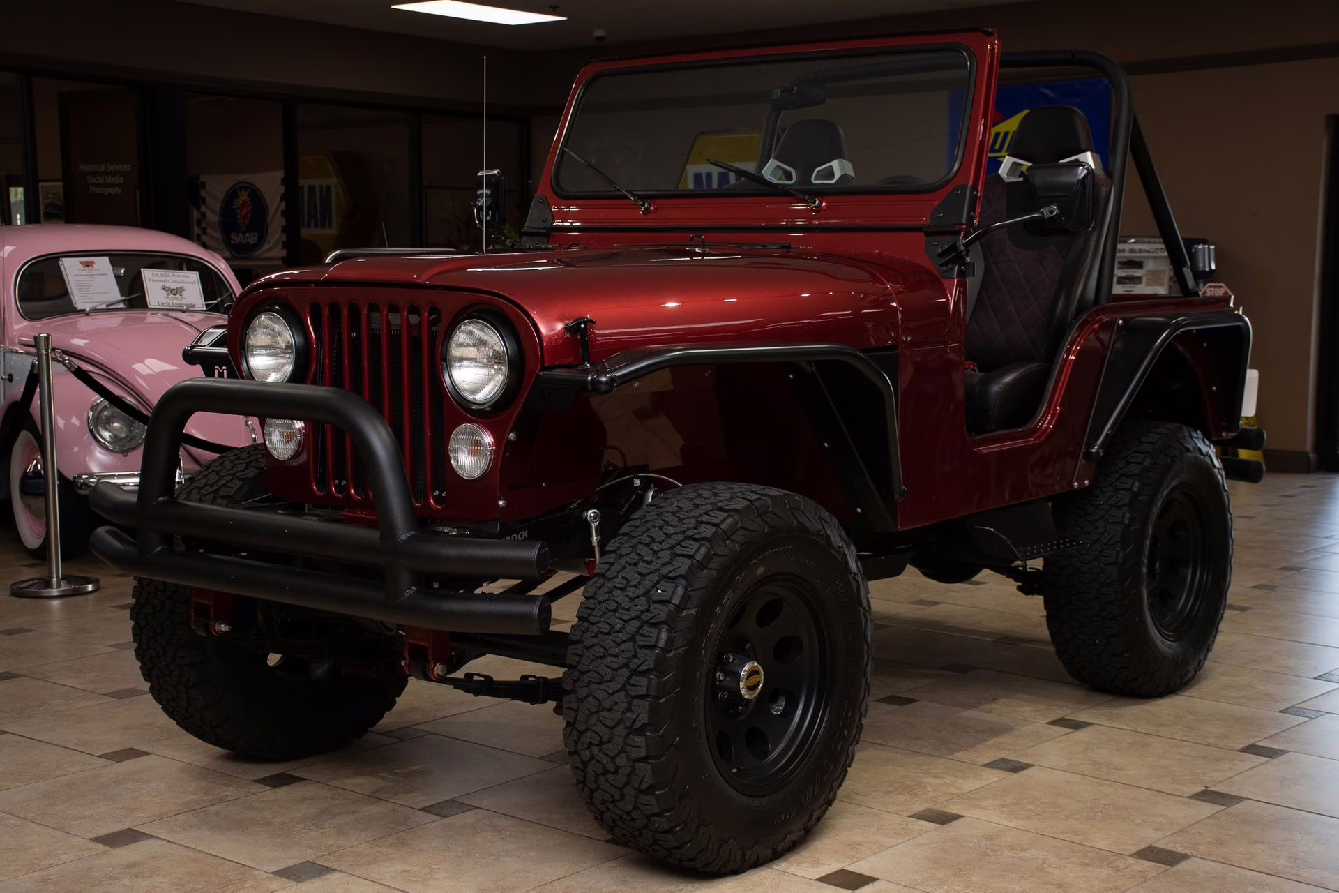 1977 Red Metallic Jeep CJ-5