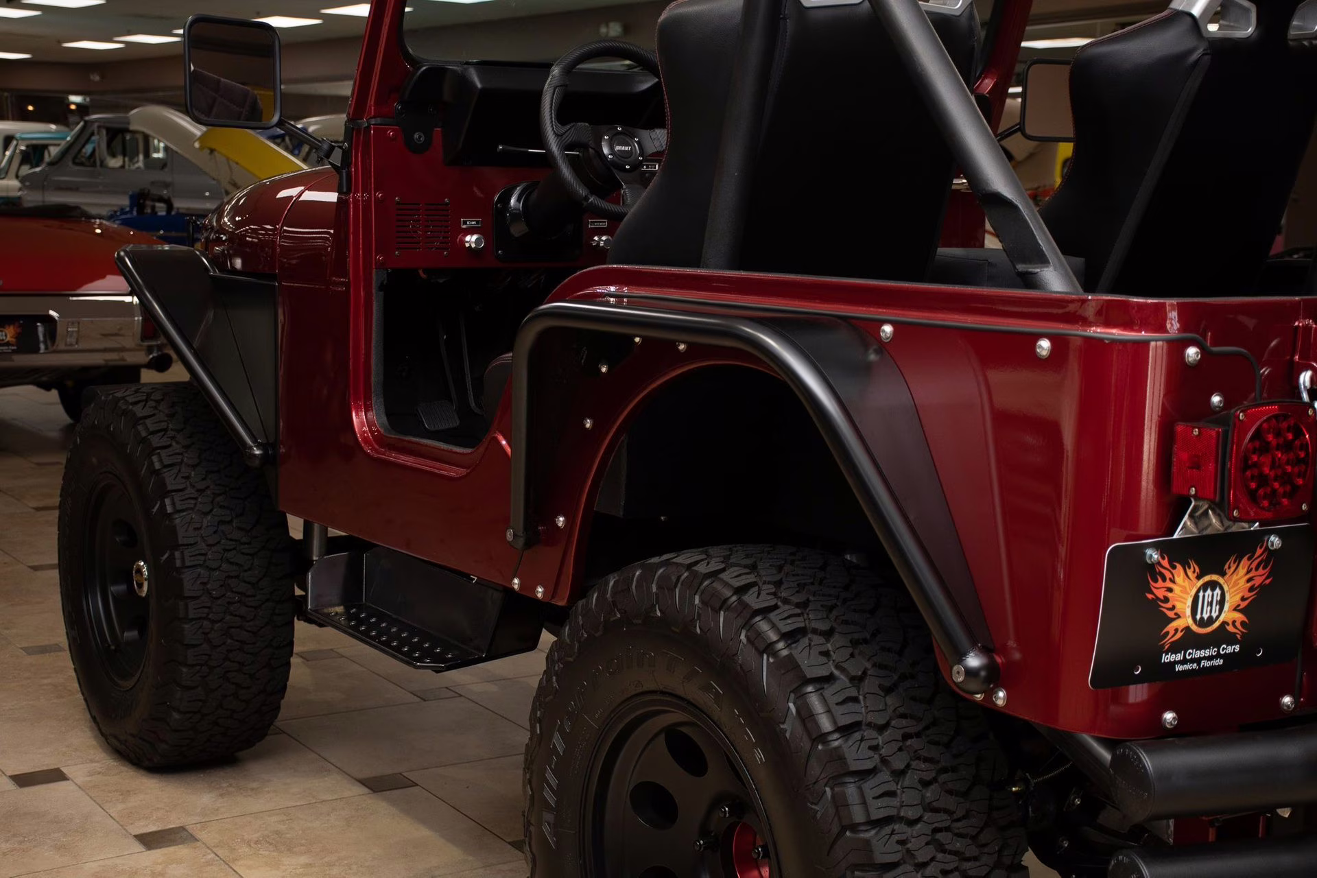 1977 Red Metallic Jeep CJ-5