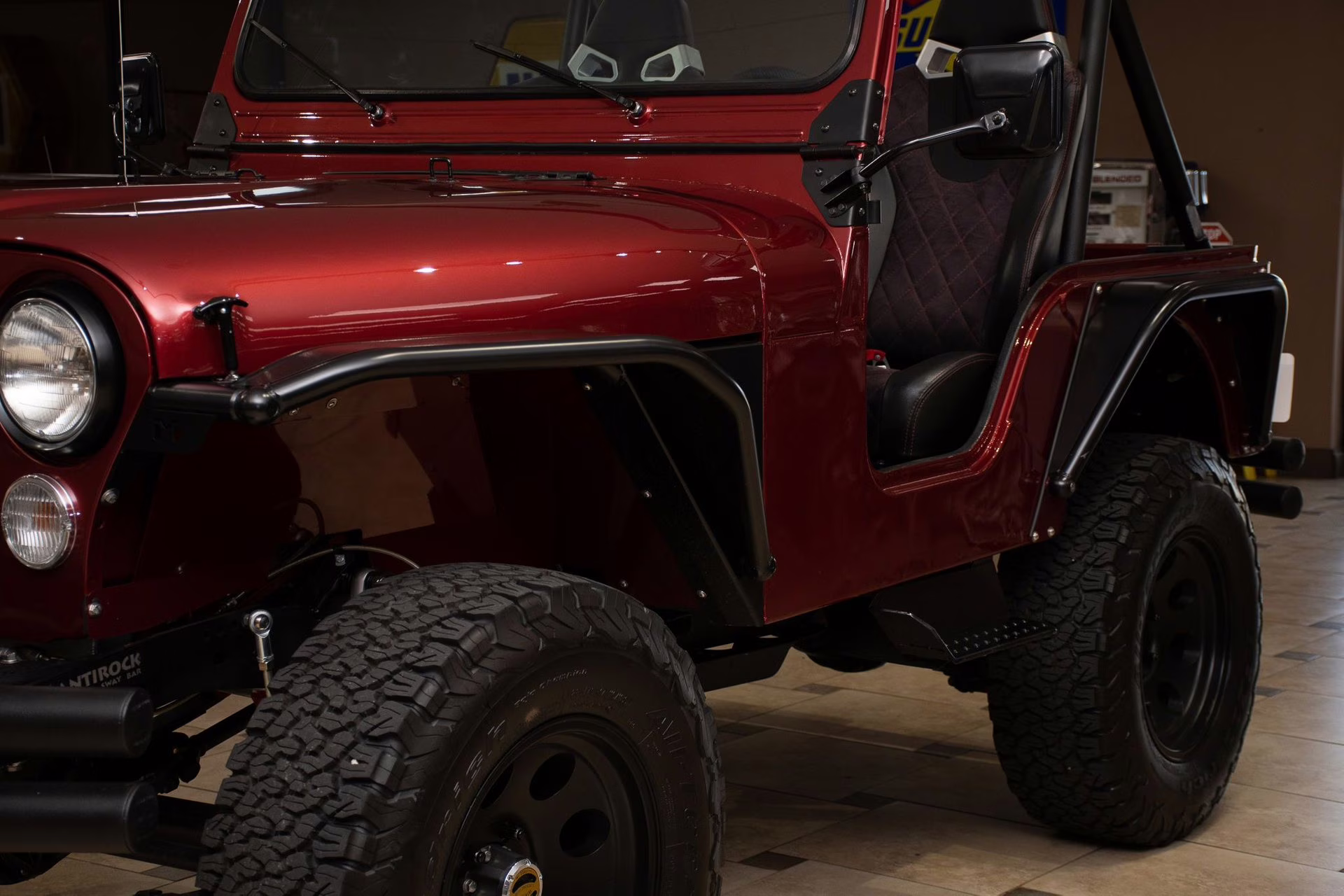 1977 Red Metallic Jeep CJ-5