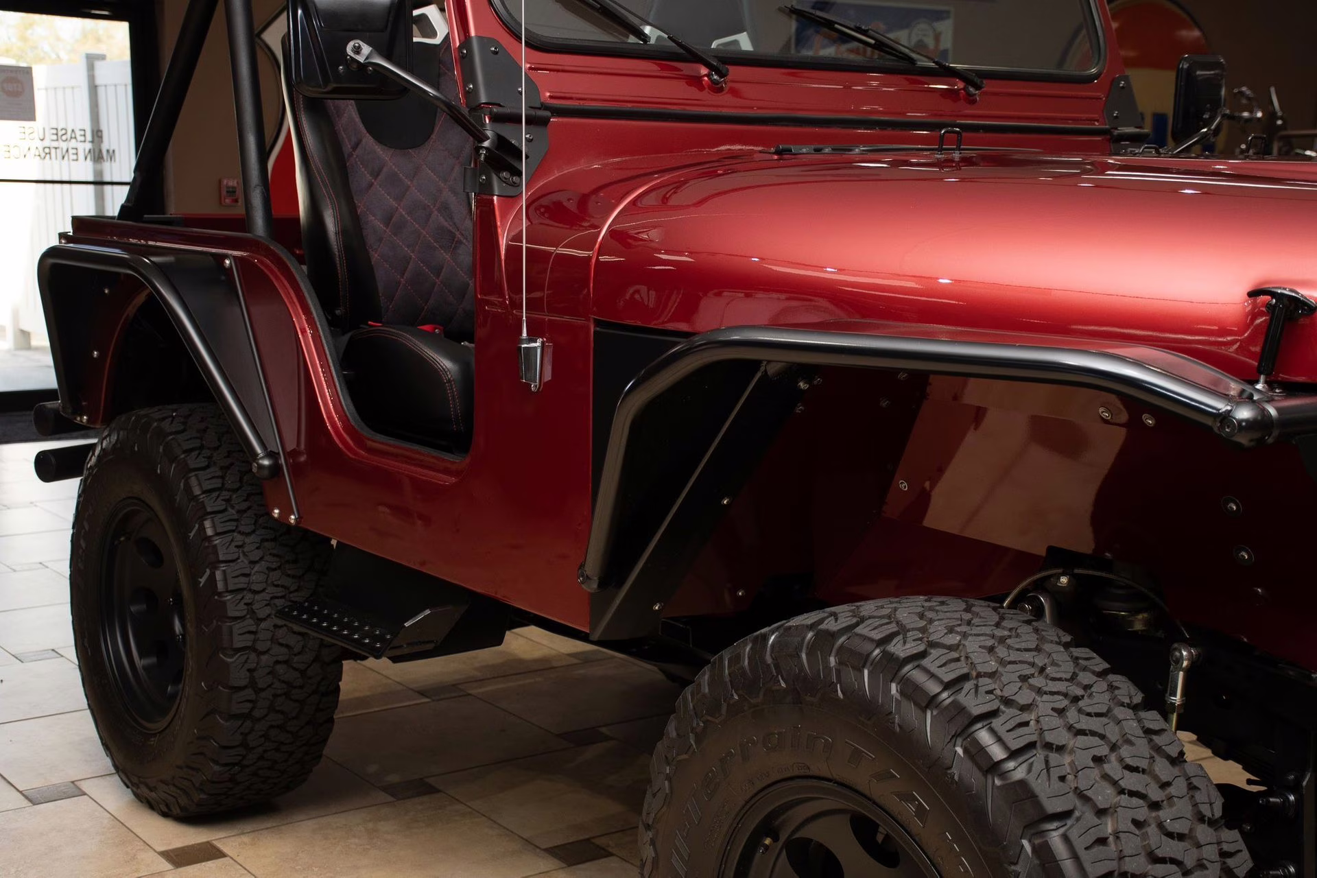 1977 Red Metallic Jeep CJ-5