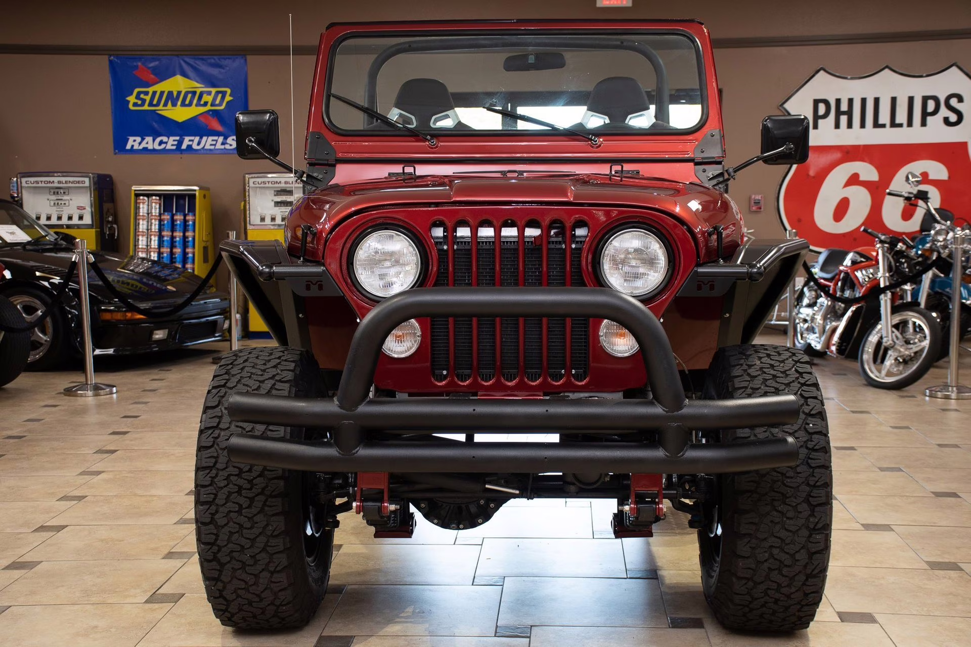 1977 Red Metallic Jeep CJ-5