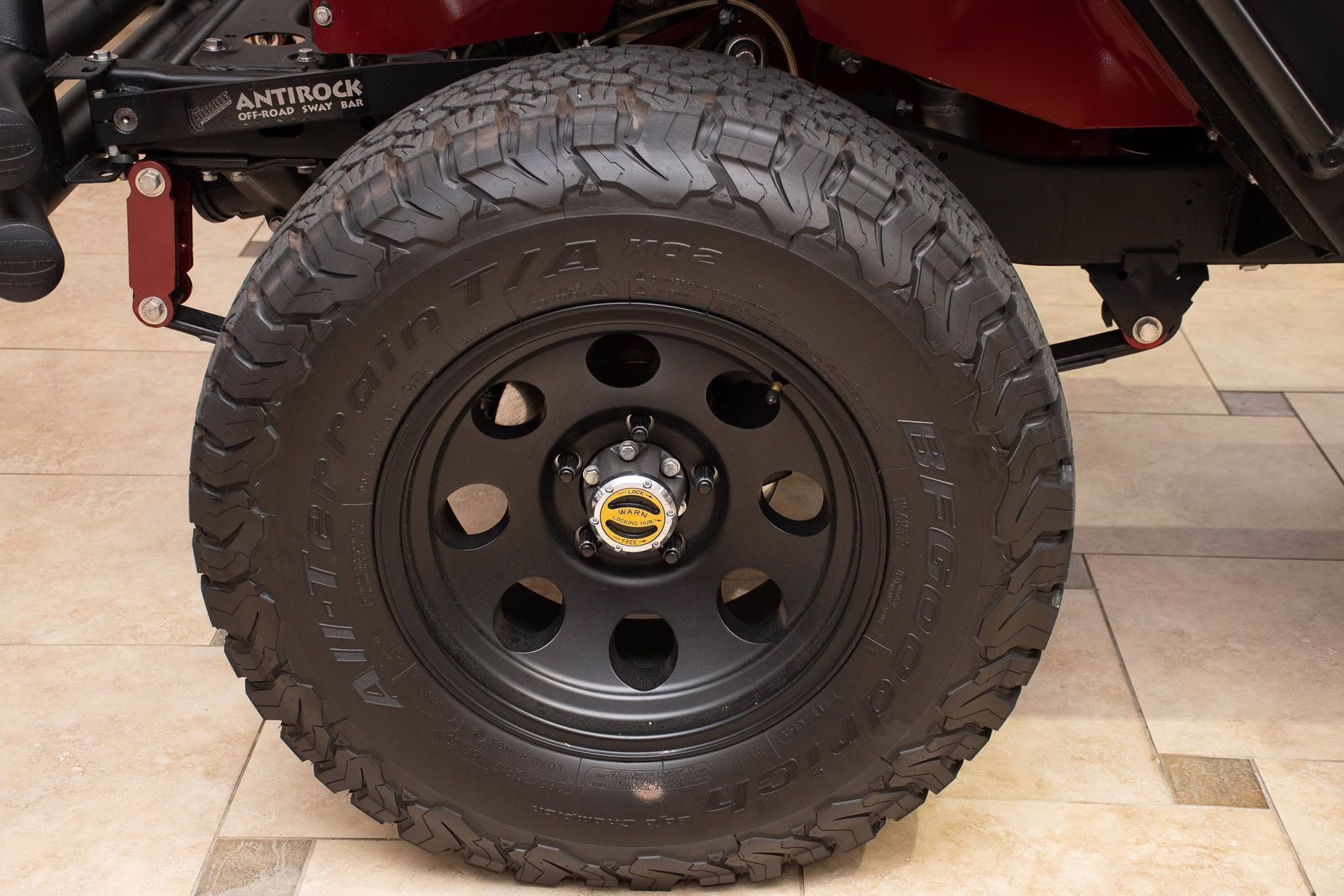 1977 Red Metallic Jeep CJ-5