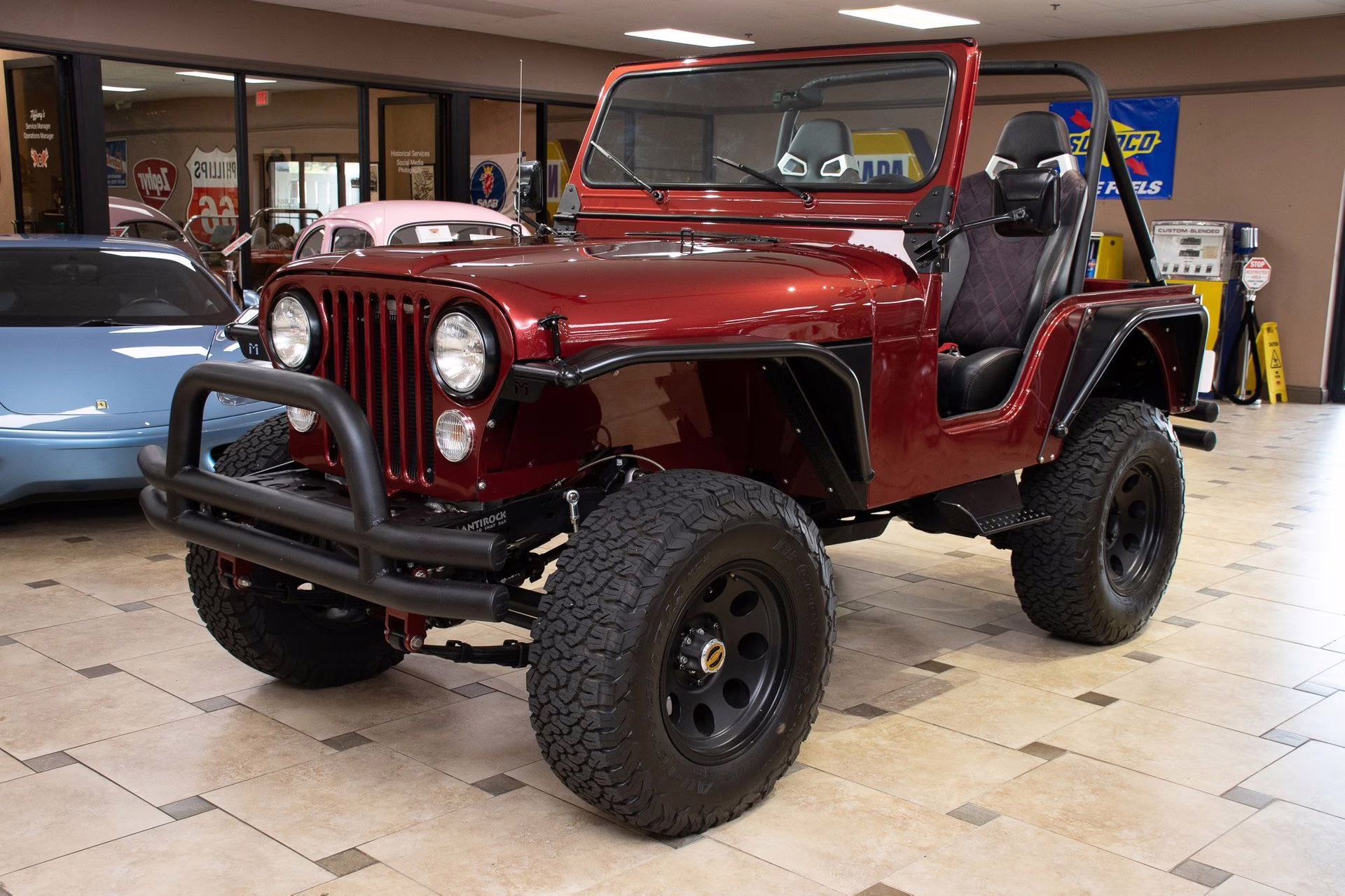 1977 Red Metallic Jeep CJ-5