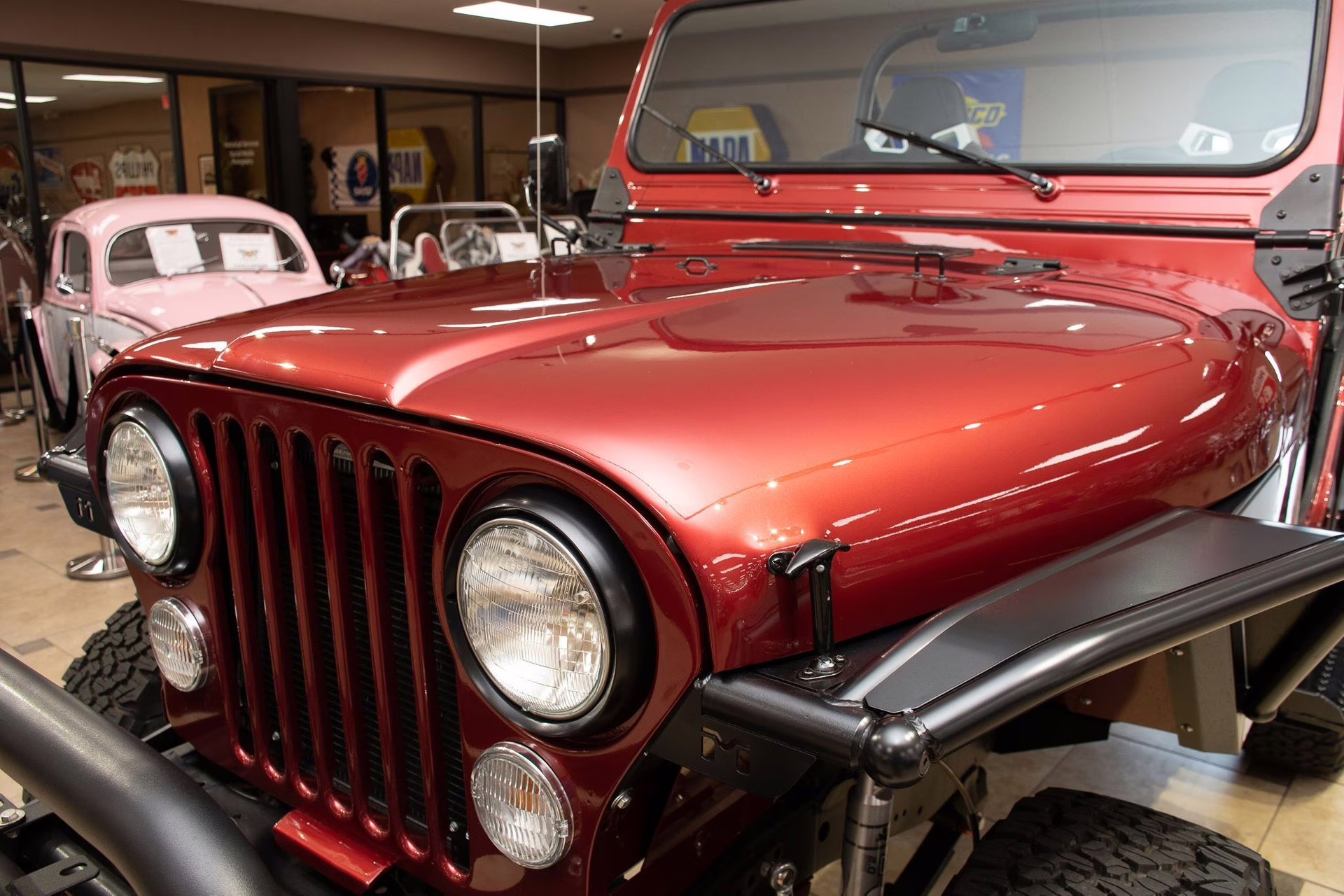 1977 Red Metallic Jeep CJ-5