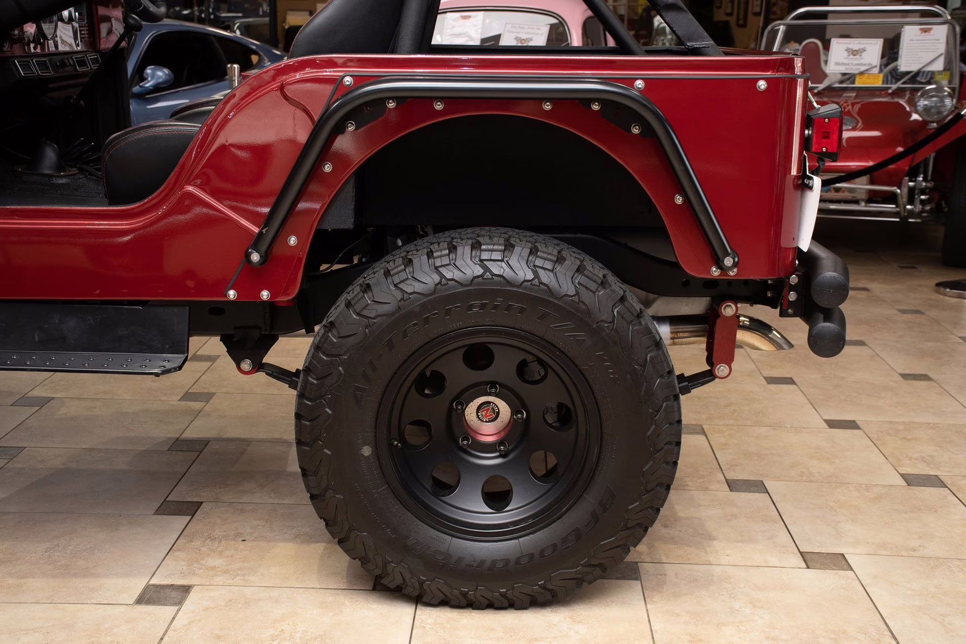 1977 Red Metallic Jeep CJ-5