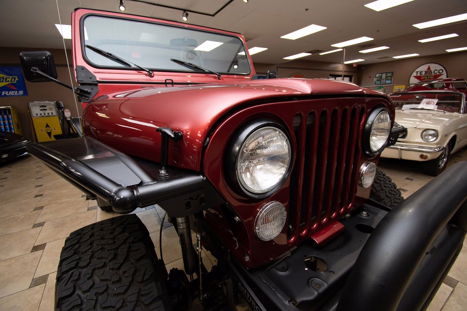 1977 Red Metallic Jeep CJ-5