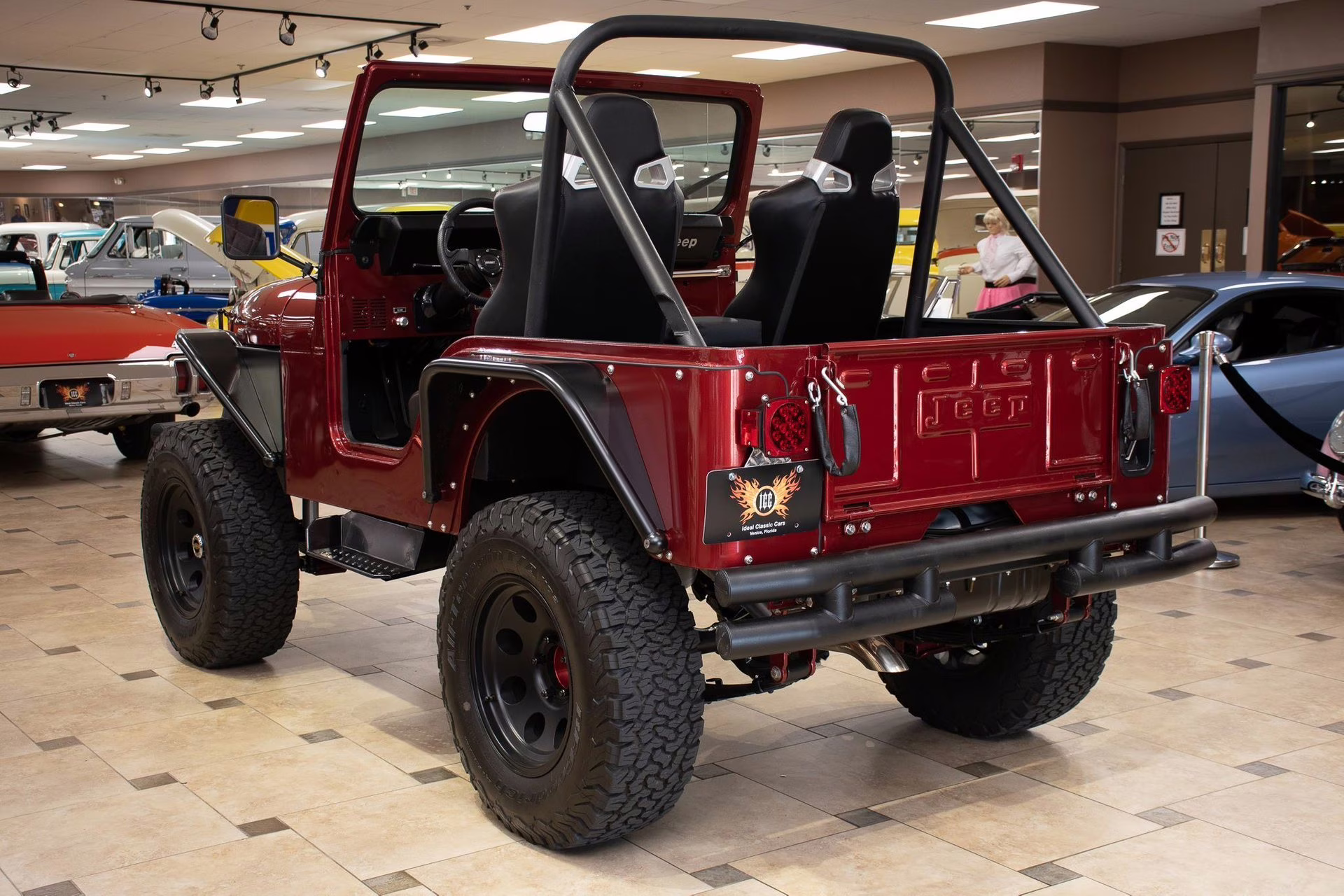 1977 Red Metallic Jeep CJ-5