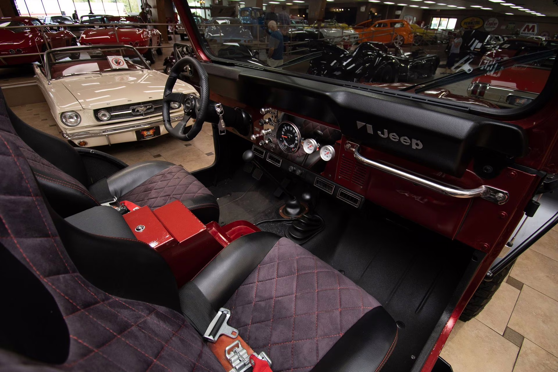 1977 Red Metallic Jeep CJ-5