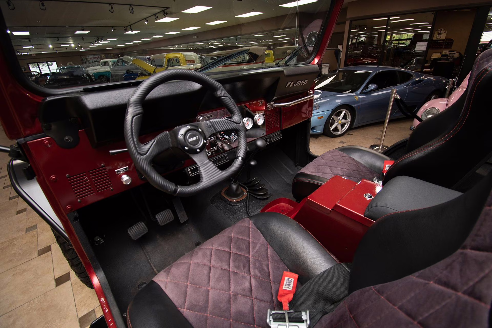 1977 Red Metallic Jeep CJ-5
