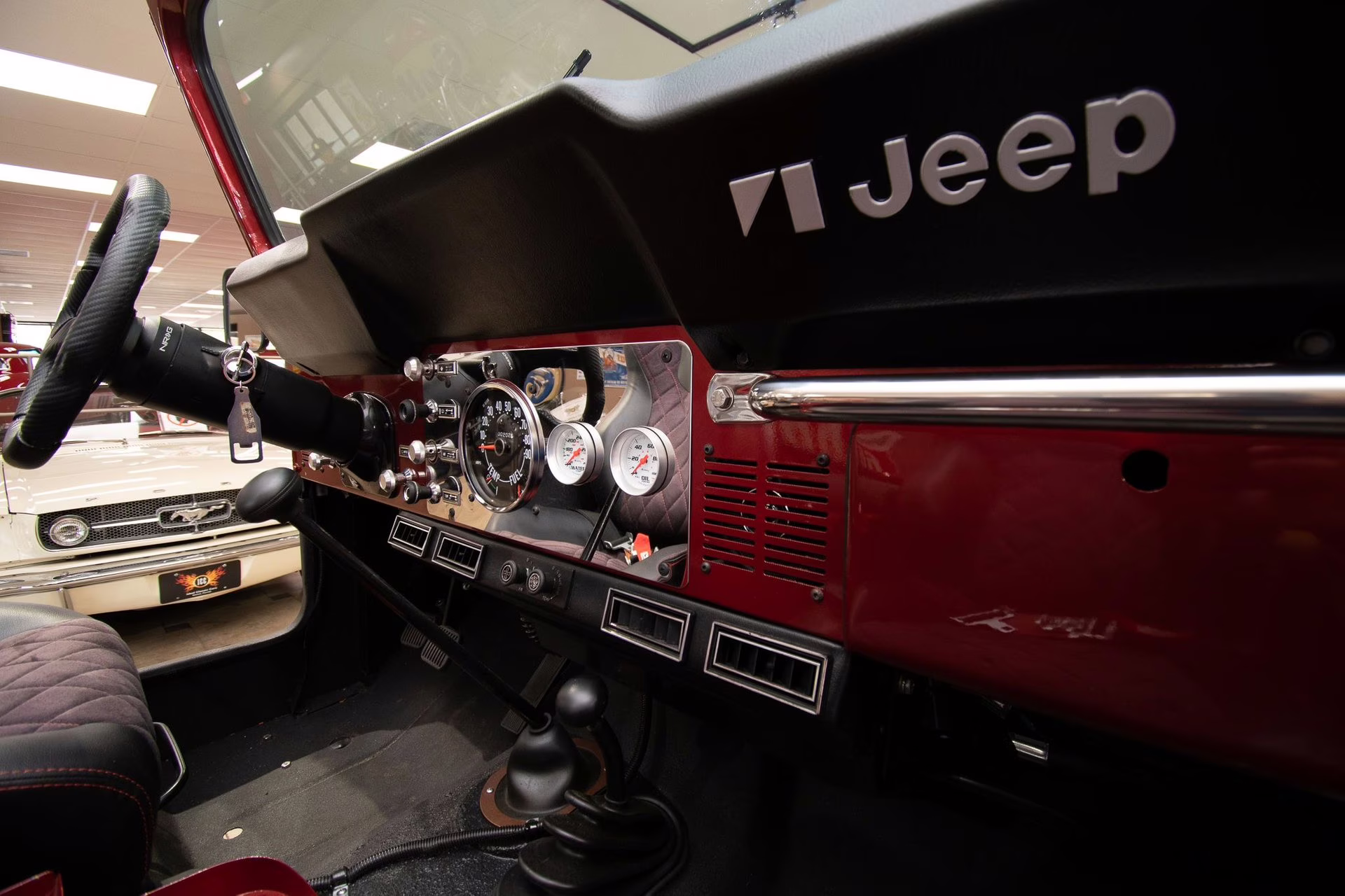 1977 Red Metallic Jeep CJ-5