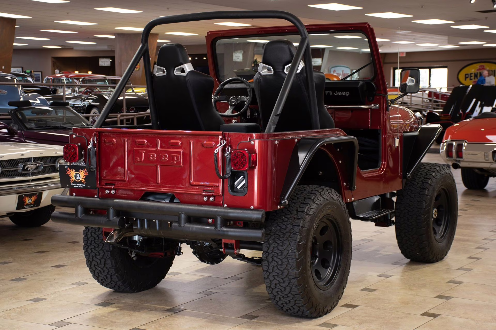 1977 Red Metallic Jeep CJ-5