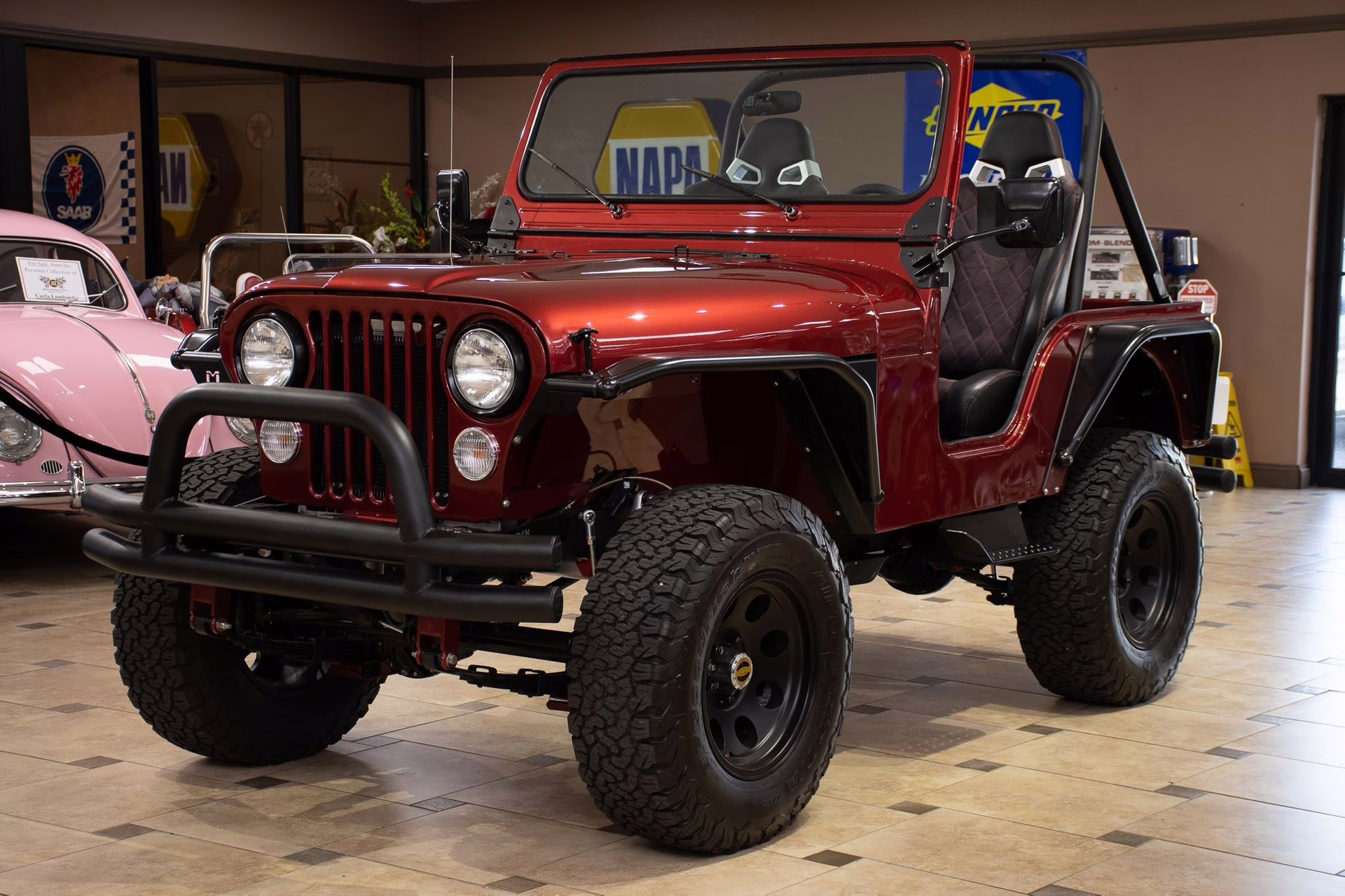 1977 Red Metallic Jeep CJ-5