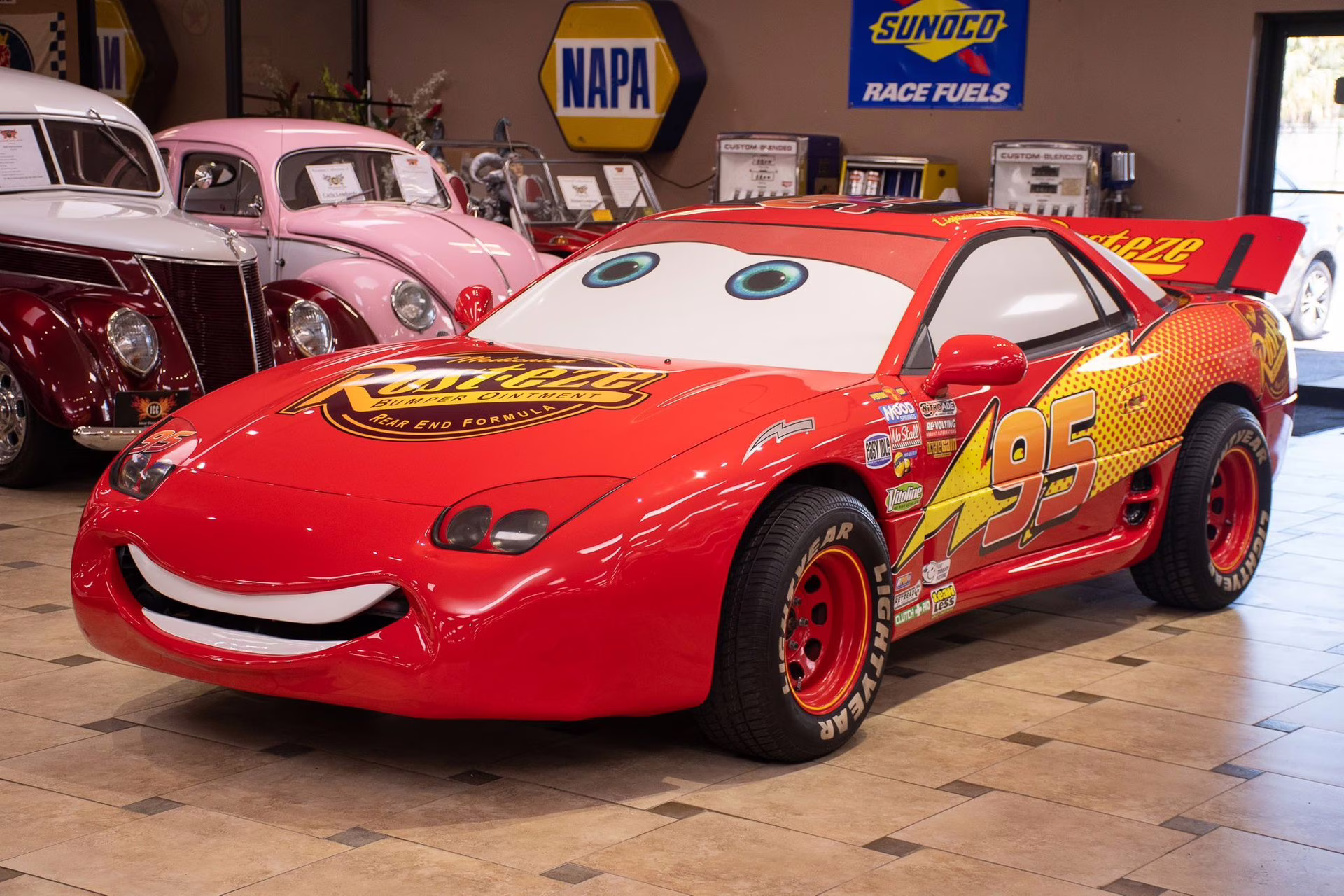 1995 Red Mitsubishi 3000GT