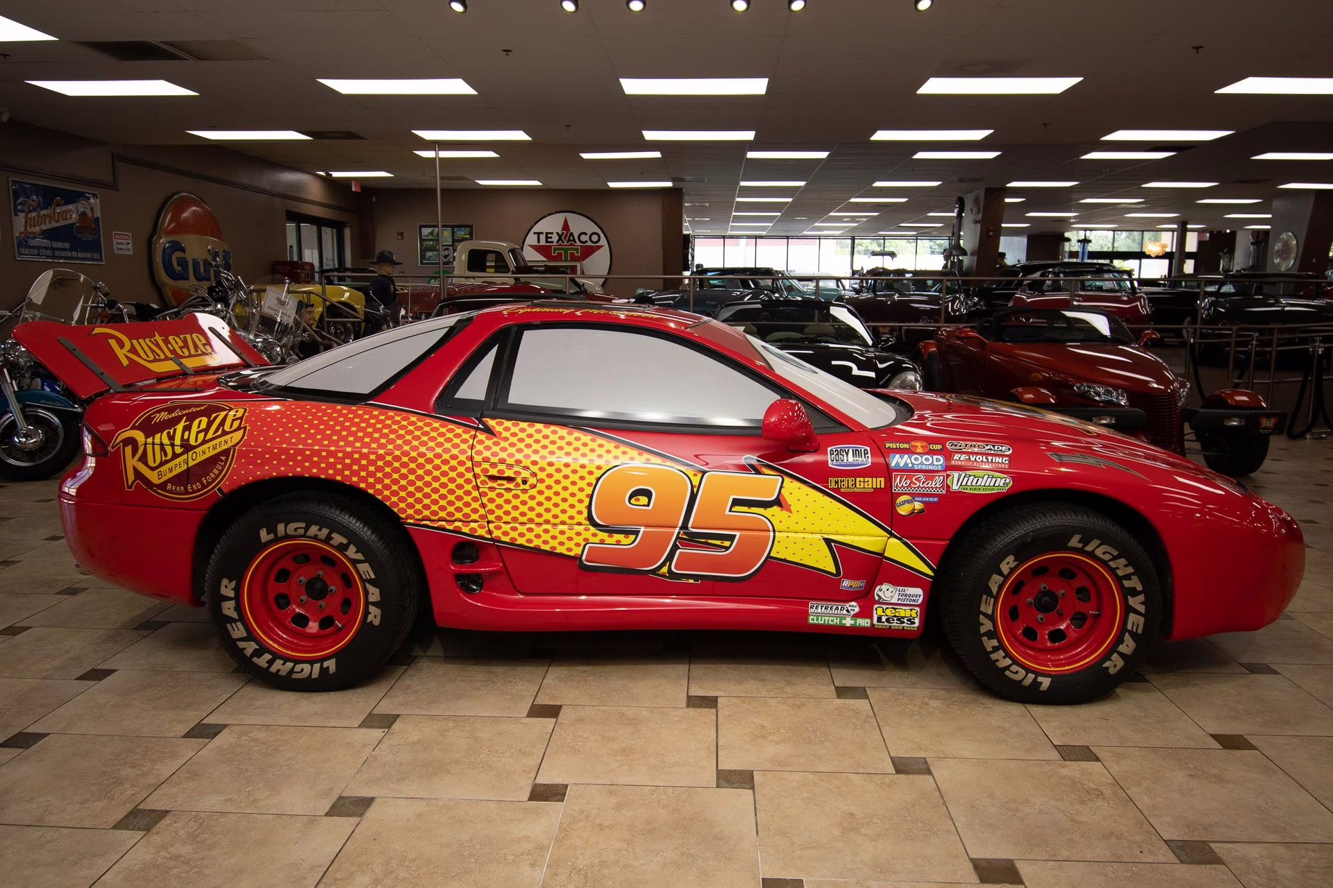 1995 Red Mitsubishi 3000GT