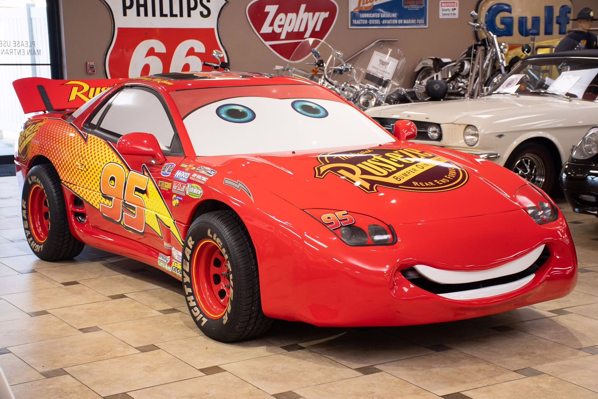 1995 Red Mitsubishi 3000GT