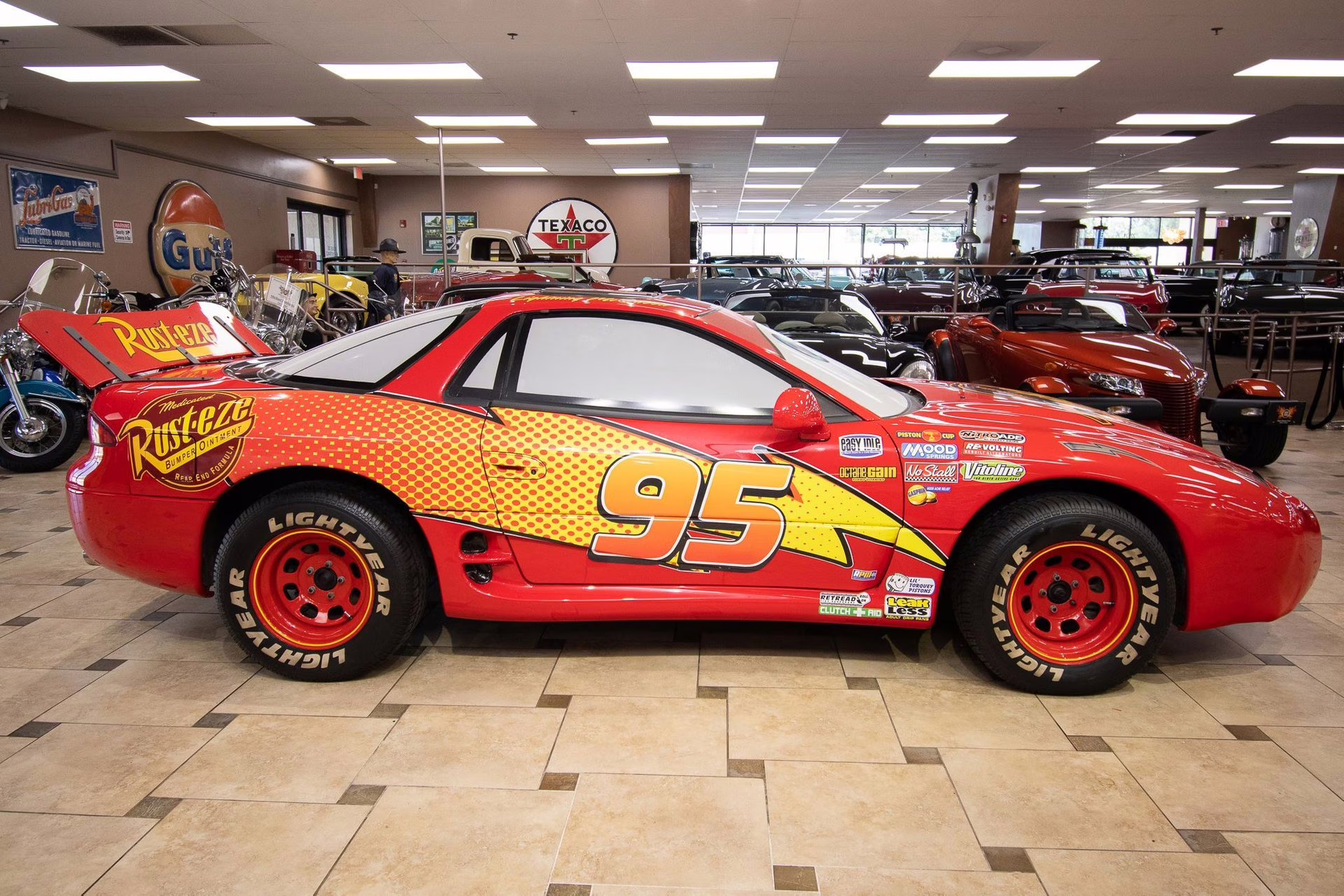 1995 Red Mitsubishi 3000GT