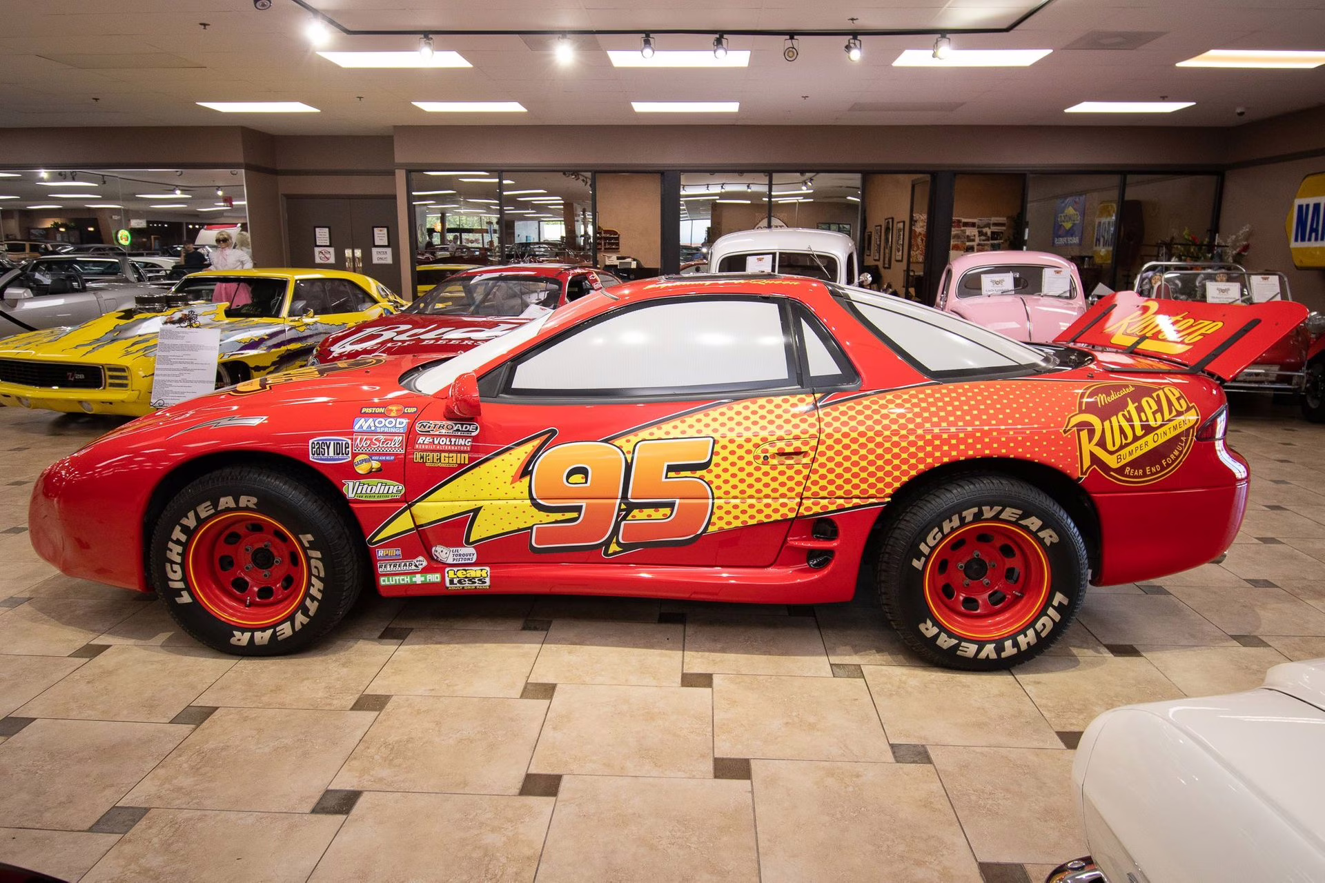 1995 Red Mitsubishi 3000GT