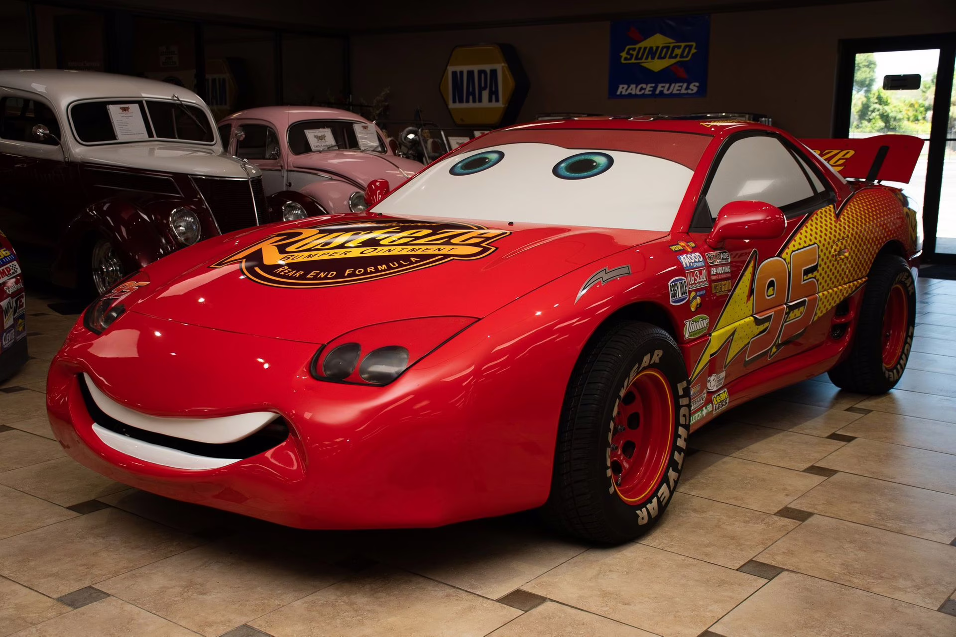 1995 Red Mitsubishi 3000GT