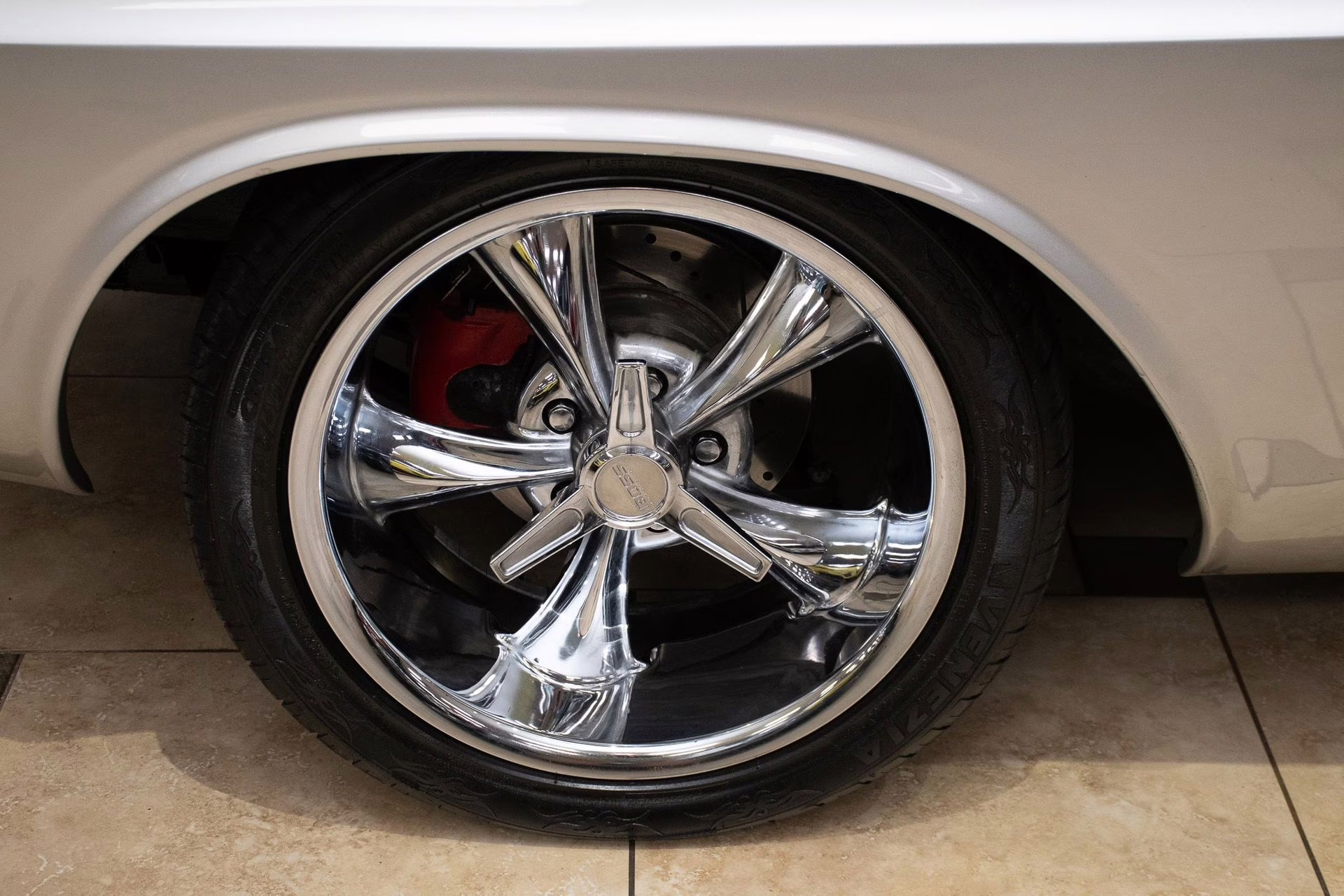 1971 Metallic Green &amp; Silver Dodge Challenger