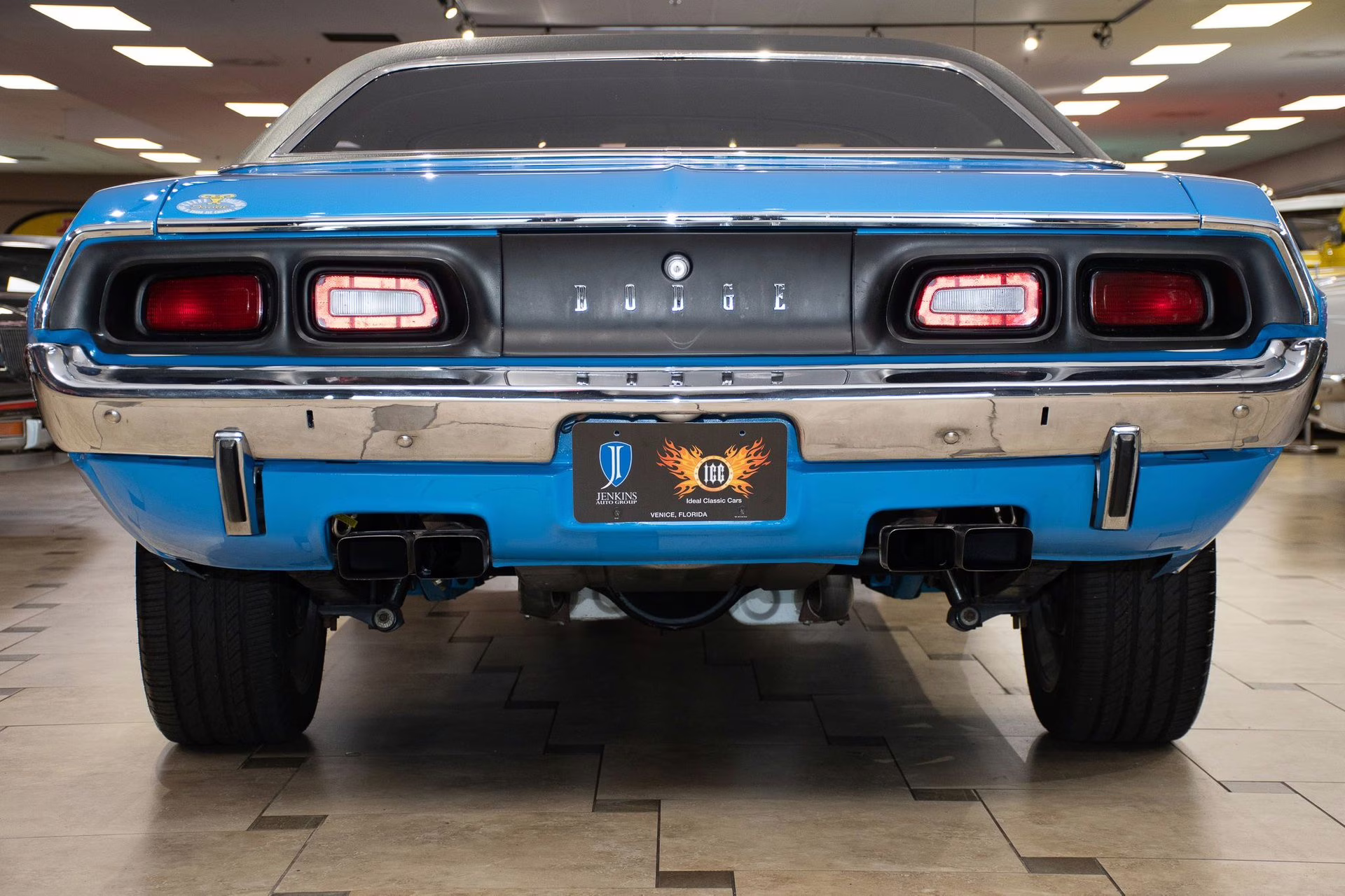 1972 Petty Blue Dodge Challenger