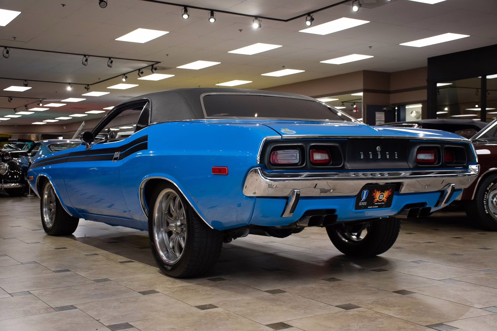 1972 Petty Blue Dodge Challenger