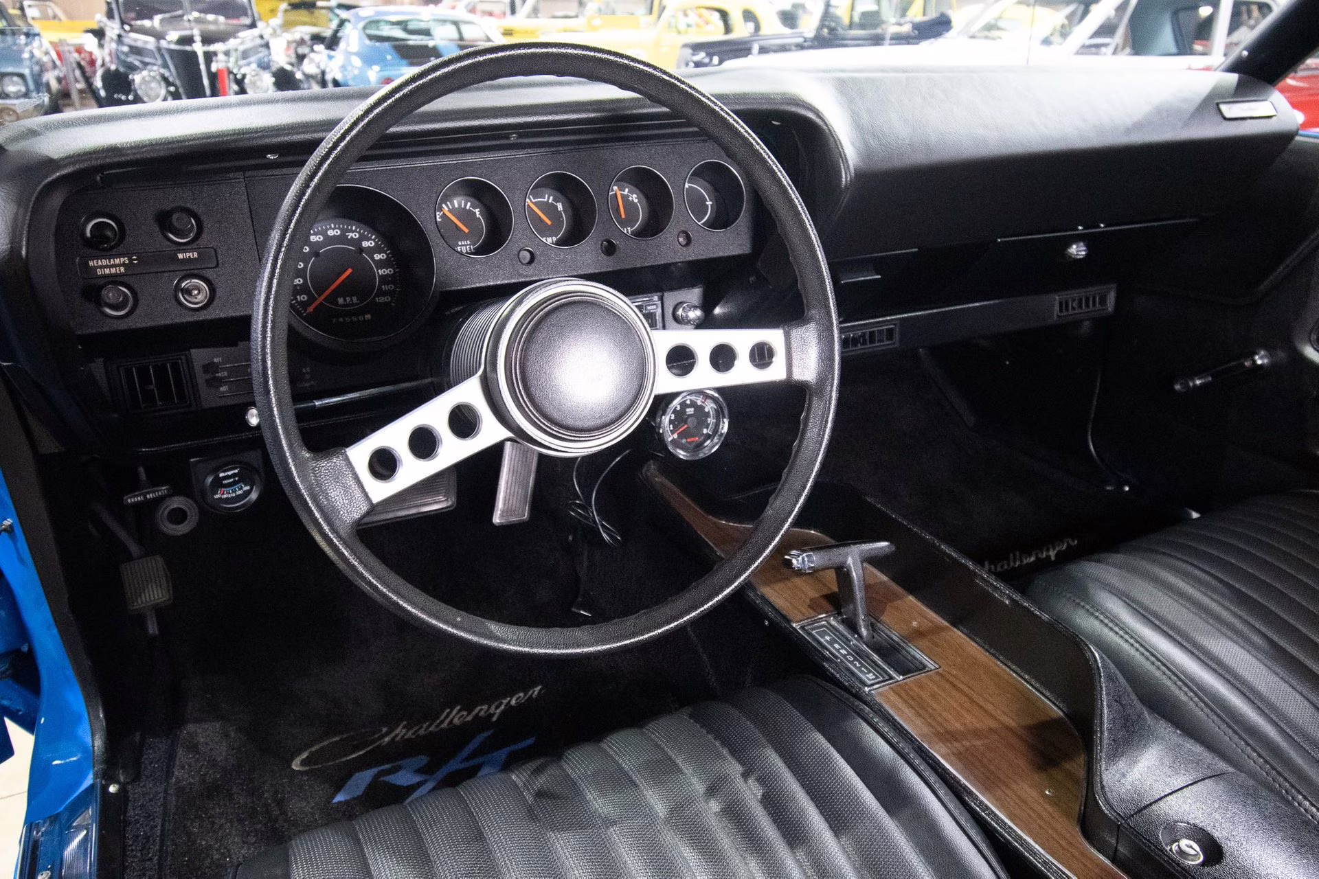 1972 Petty Blue Dodge Challenger