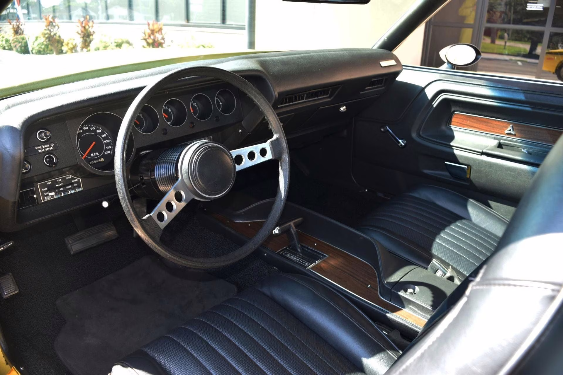 1973 Yellow Dodge Challenger Coupe