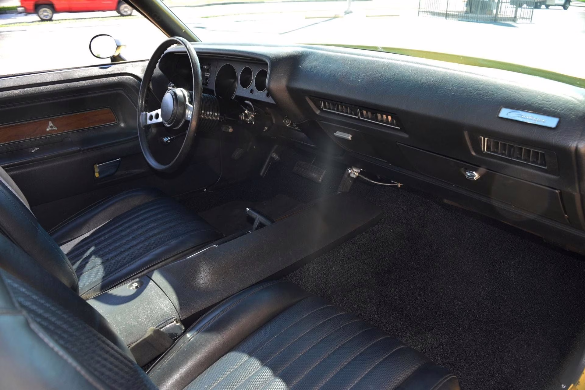 1973 Yellow Dodge Challenger Coupe