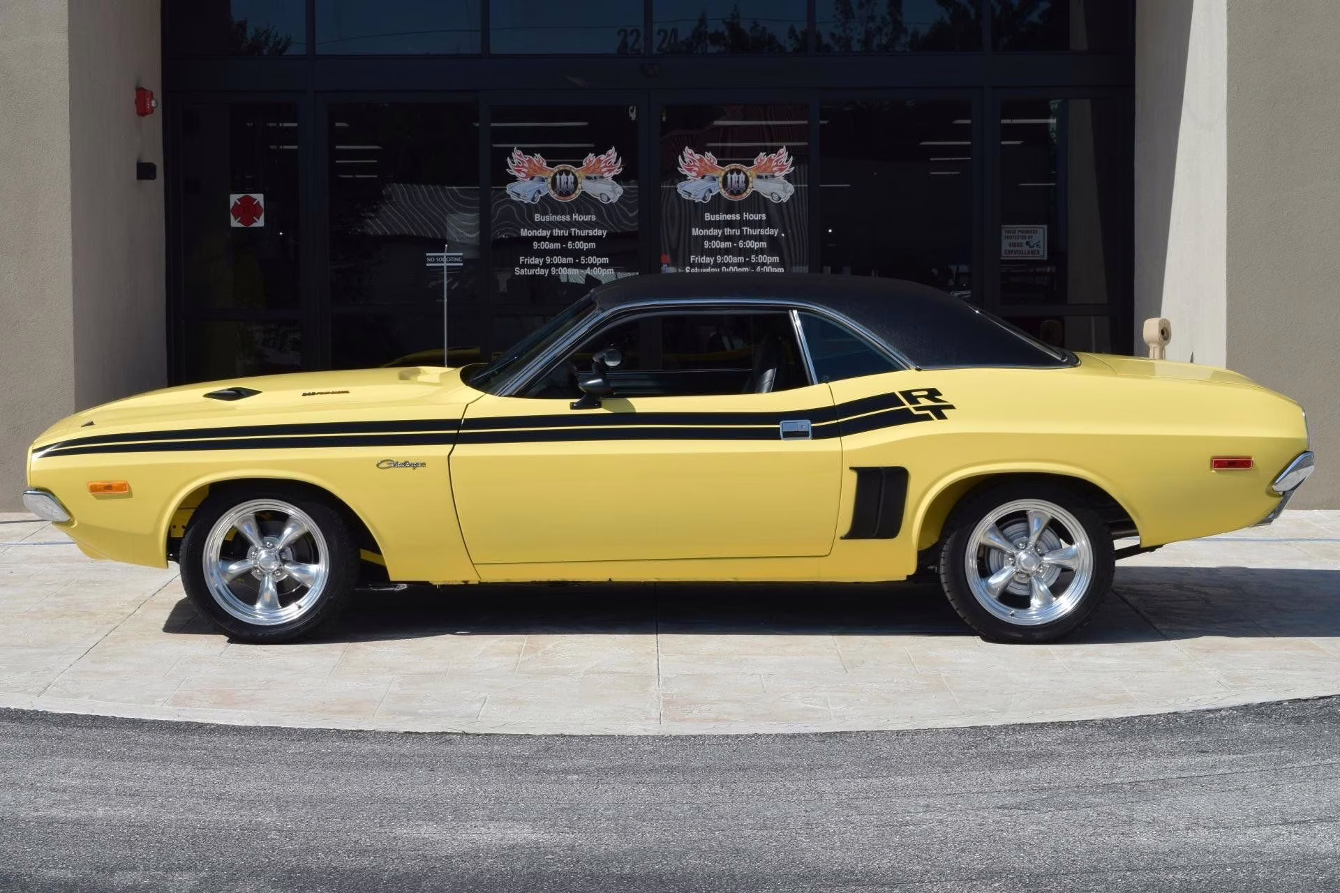 1973 Yellow Dodge Challenger Coupe