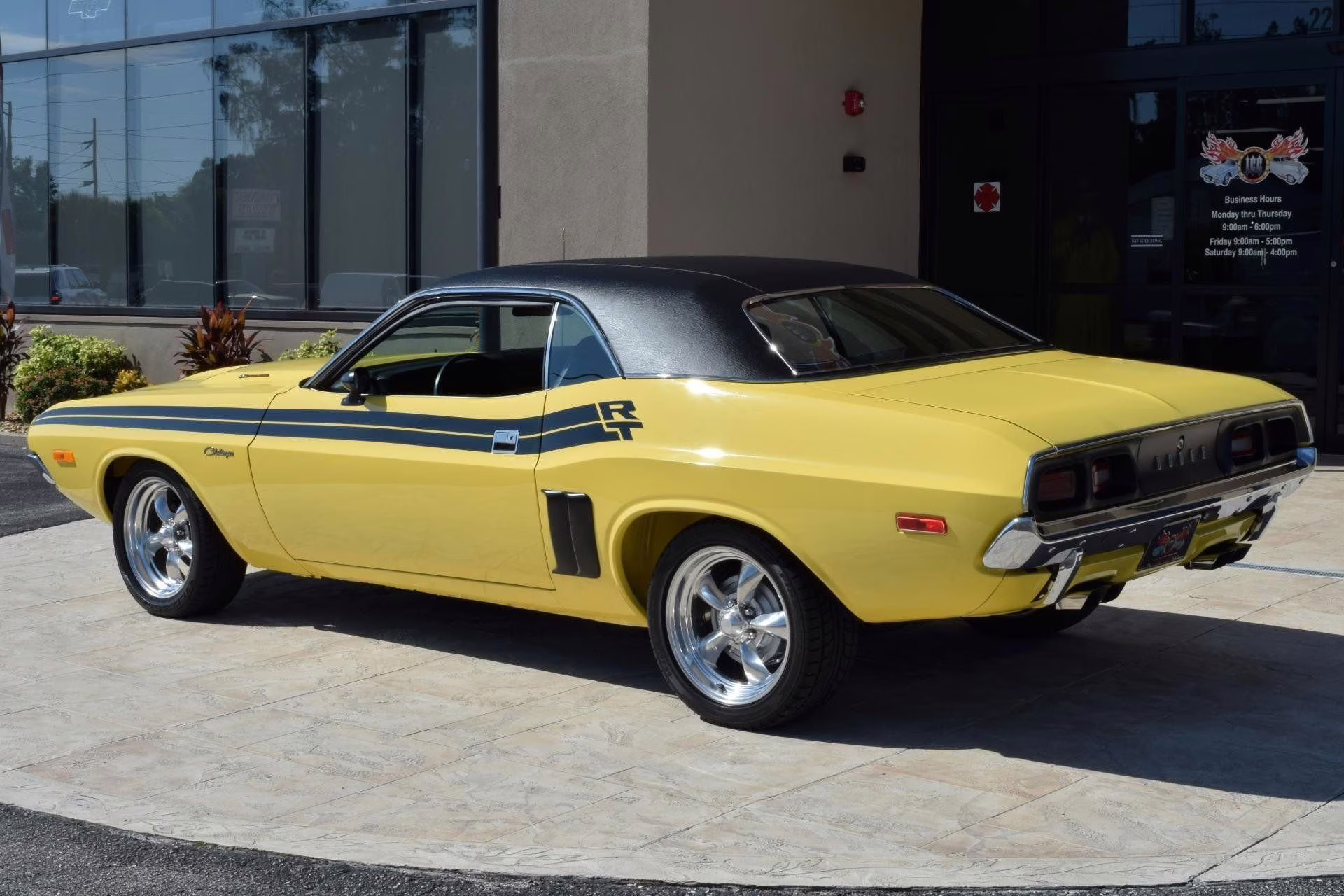 1973 Yellow Dodge Challenger Coupe