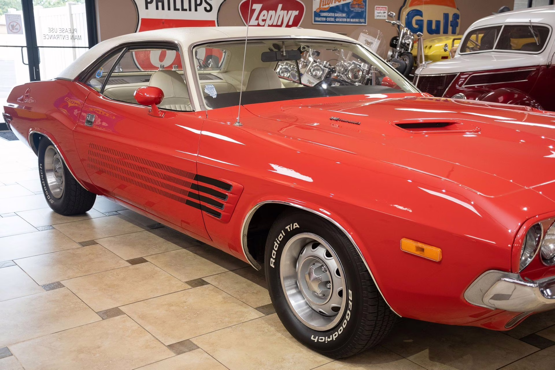 1973 Bright Red Dodge Challenger