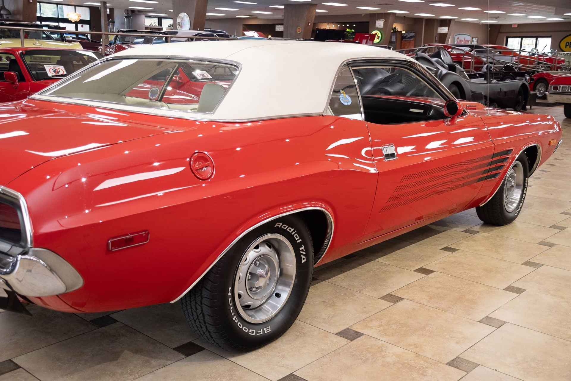 1973 Bright Red Dodge Challenger