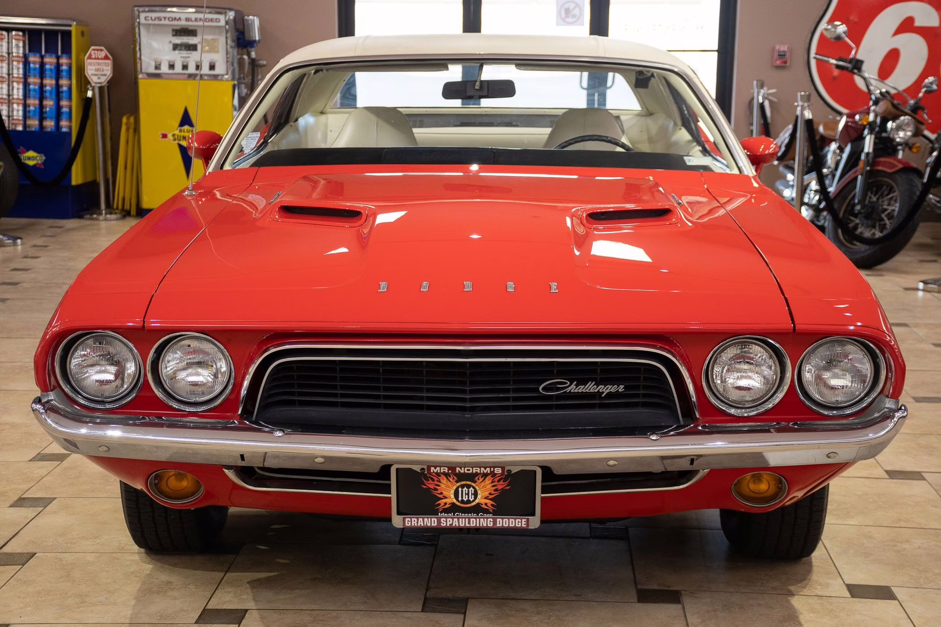 1973 Bright Red Dodge Challenger