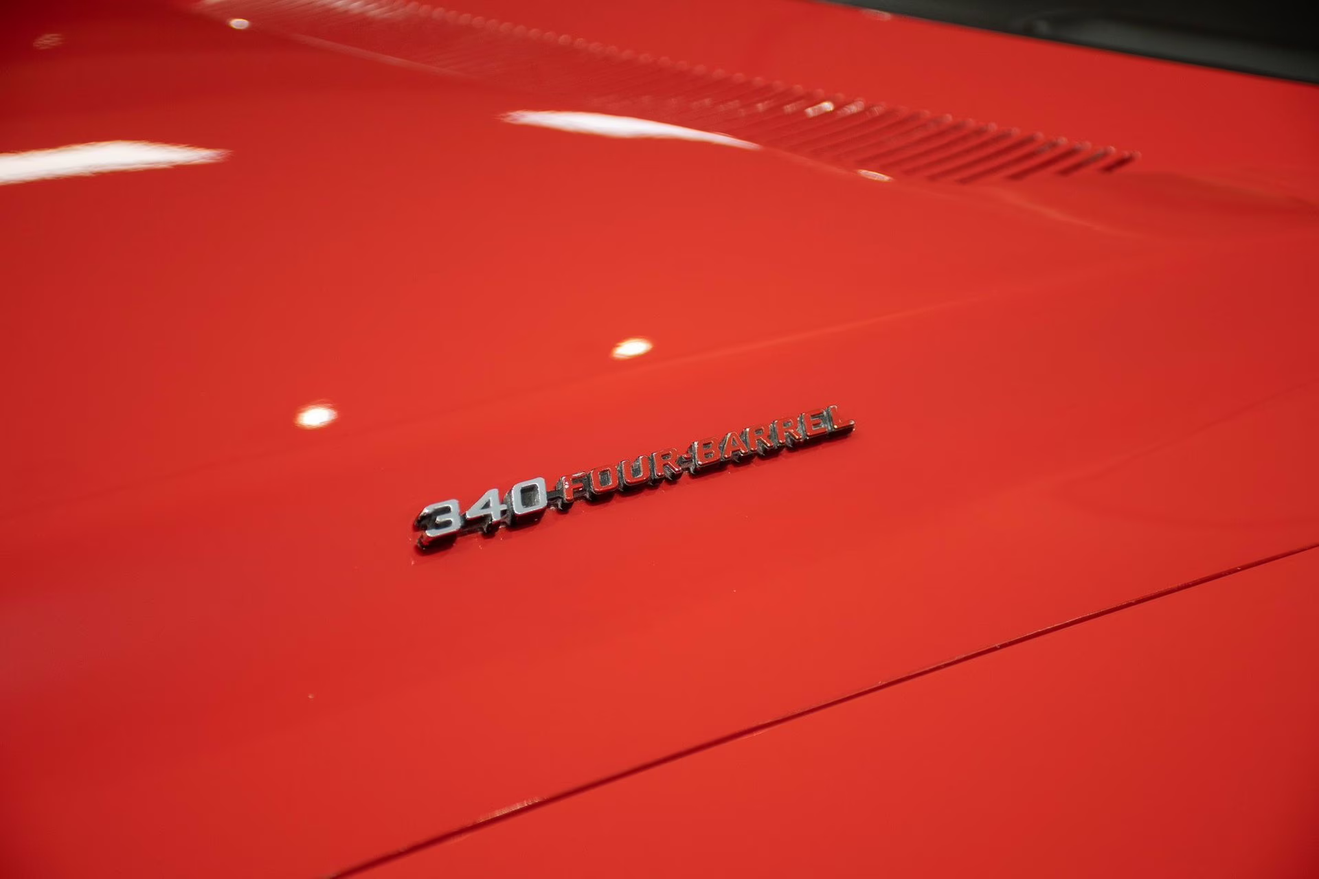 1973 Bright Red Dodge Challenger