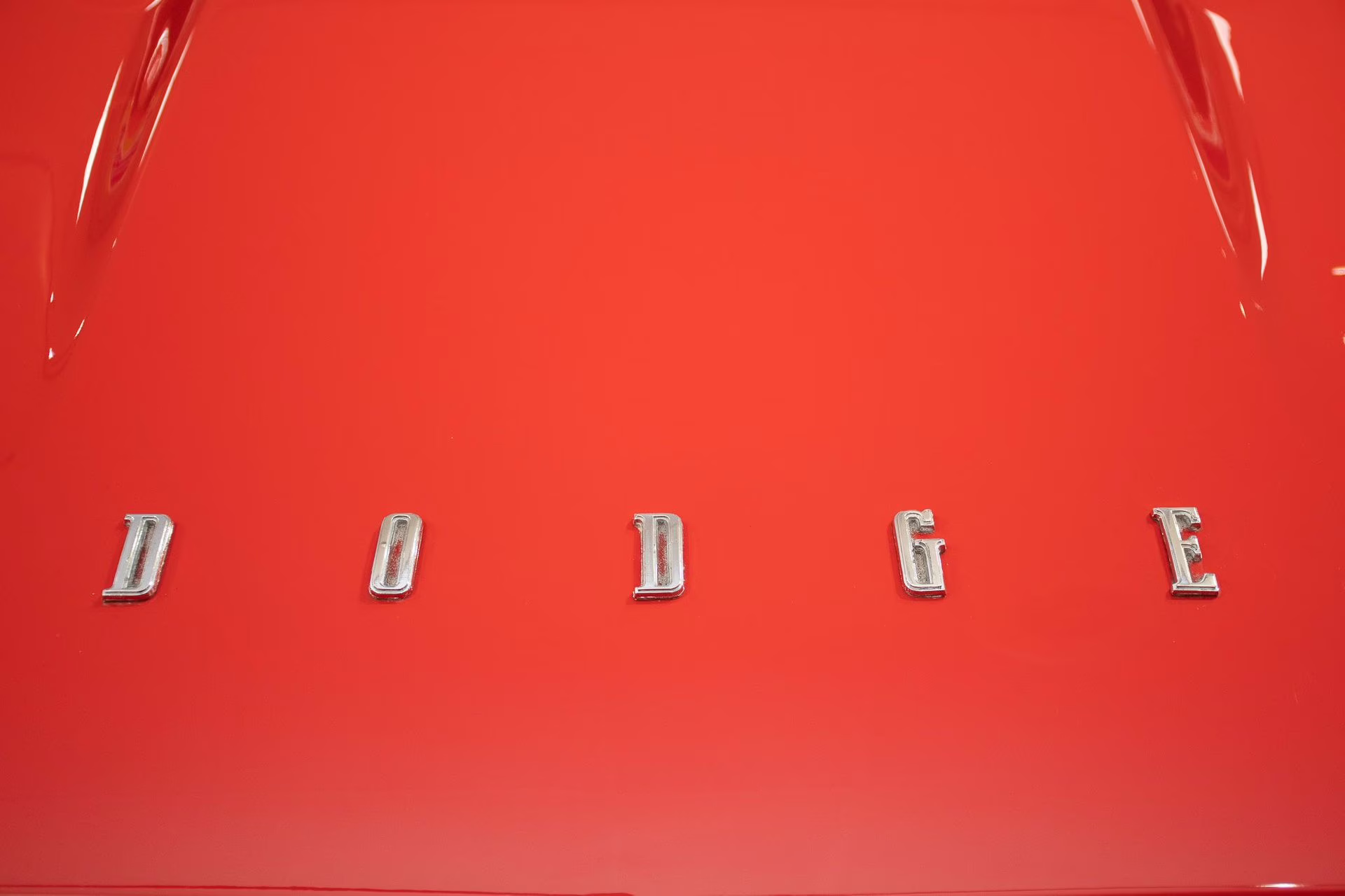 1973 Bright Red Dodge Challenger