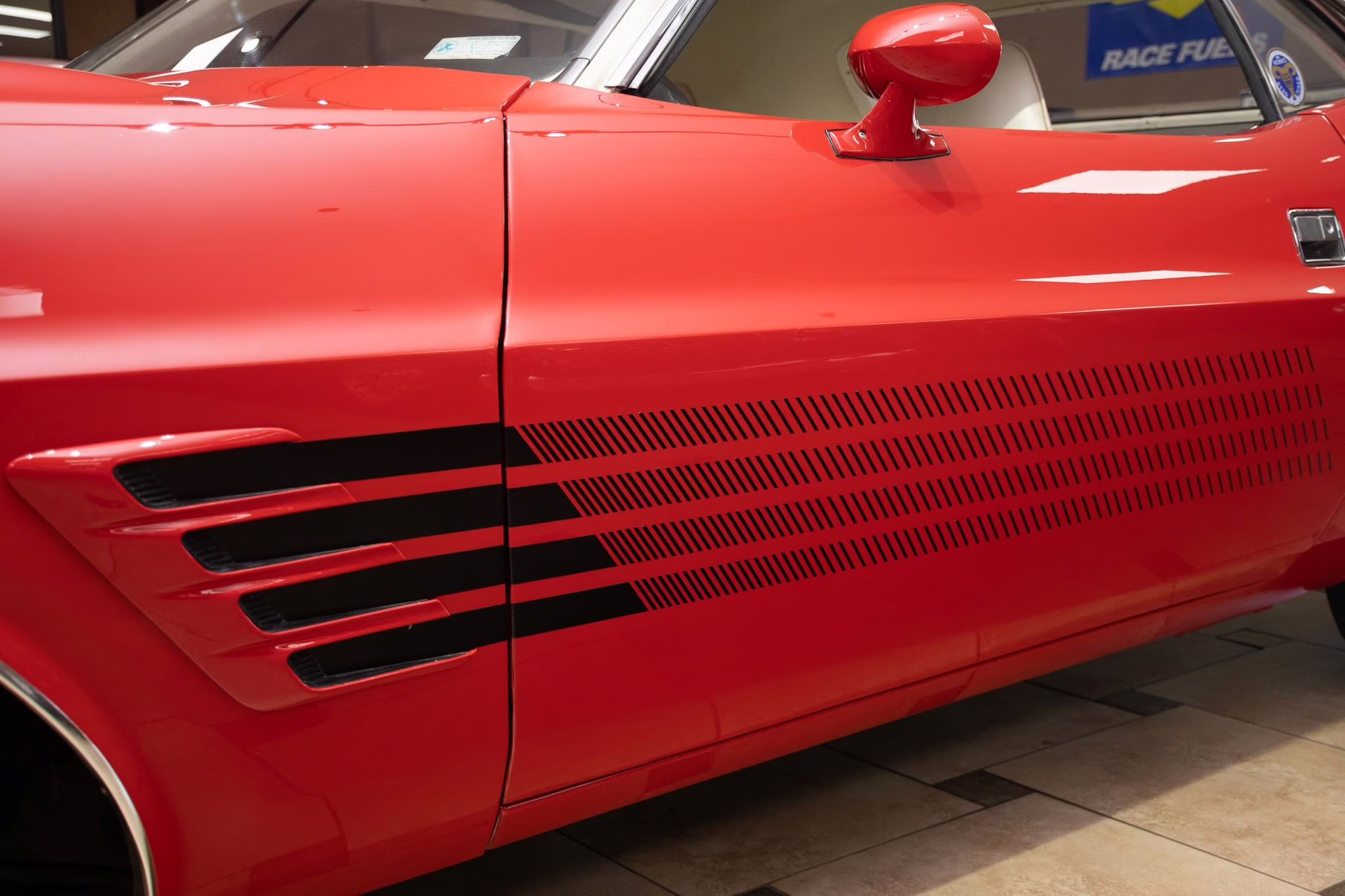 1973 Bright Red Dodge Challenger