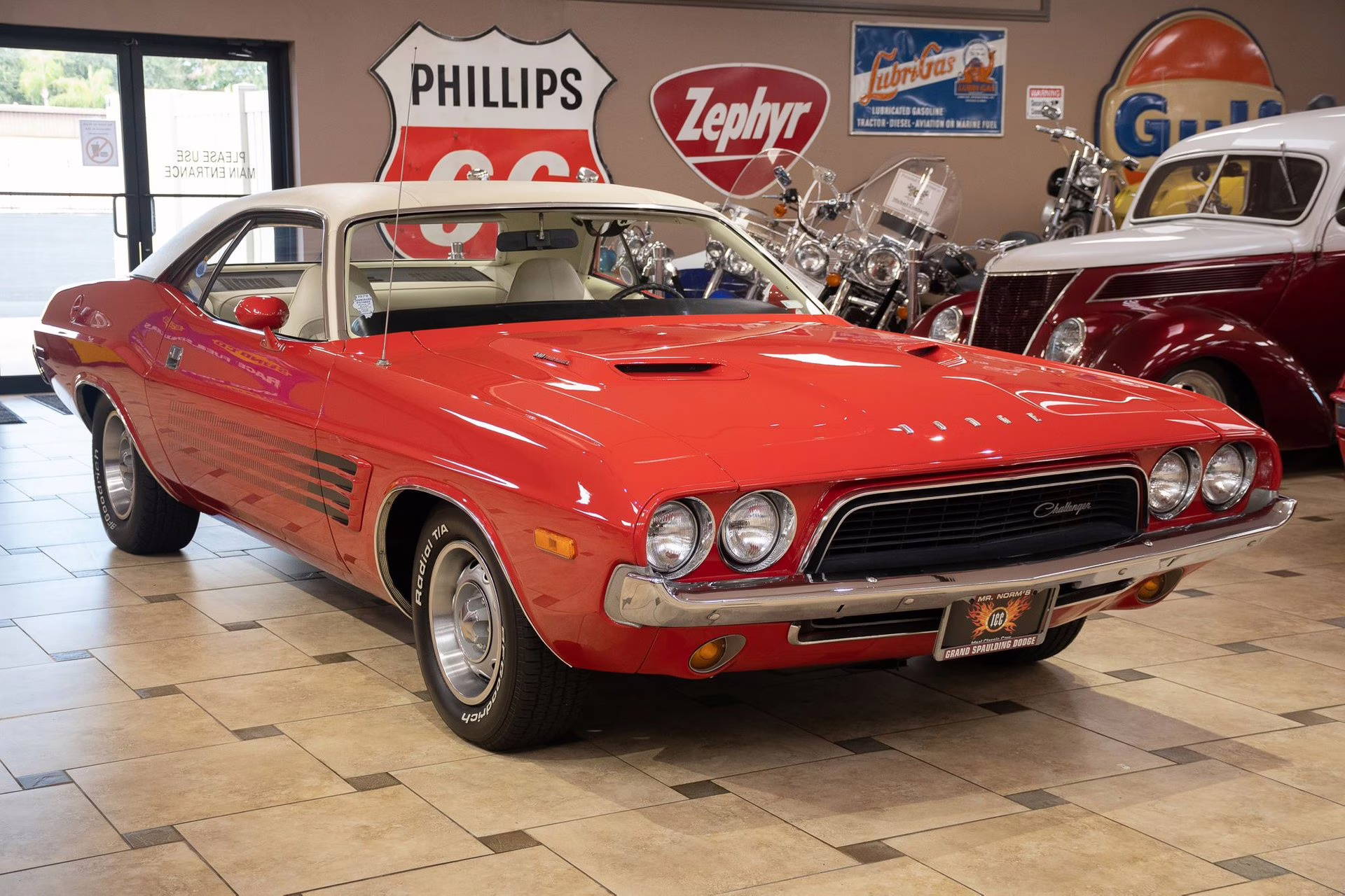 1973 Bright Red Dodge Challenger
