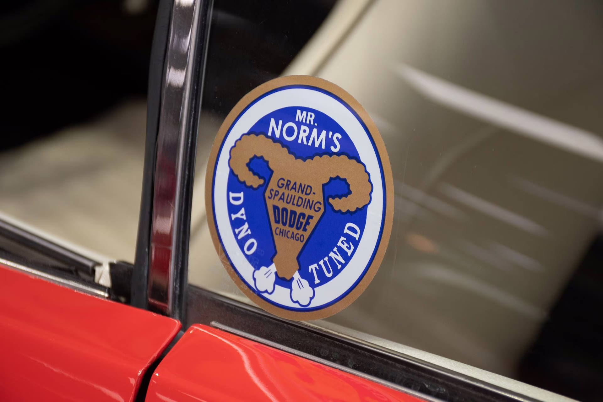 1973 Bright Red Dodge Challenger