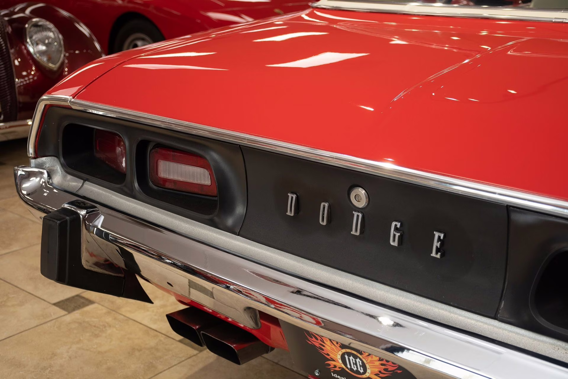 1973 Bright Red Dodge Challenger