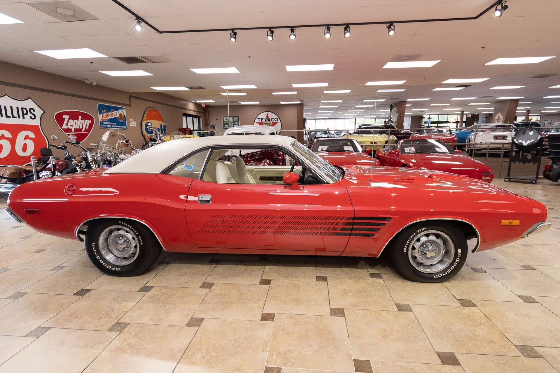1973 Bright Red Dodge Challenger