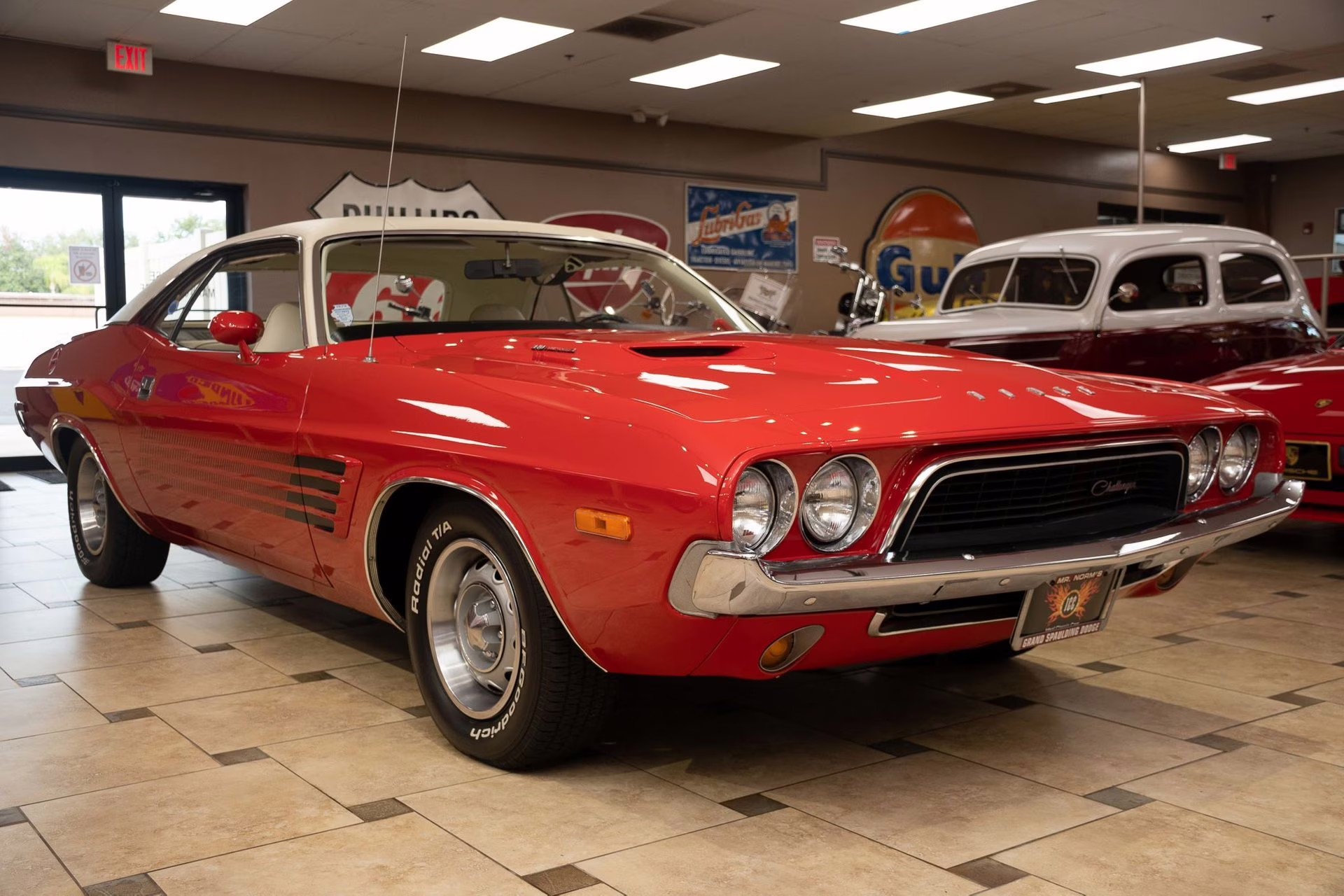 1973 Bright Red Dodge Challenger