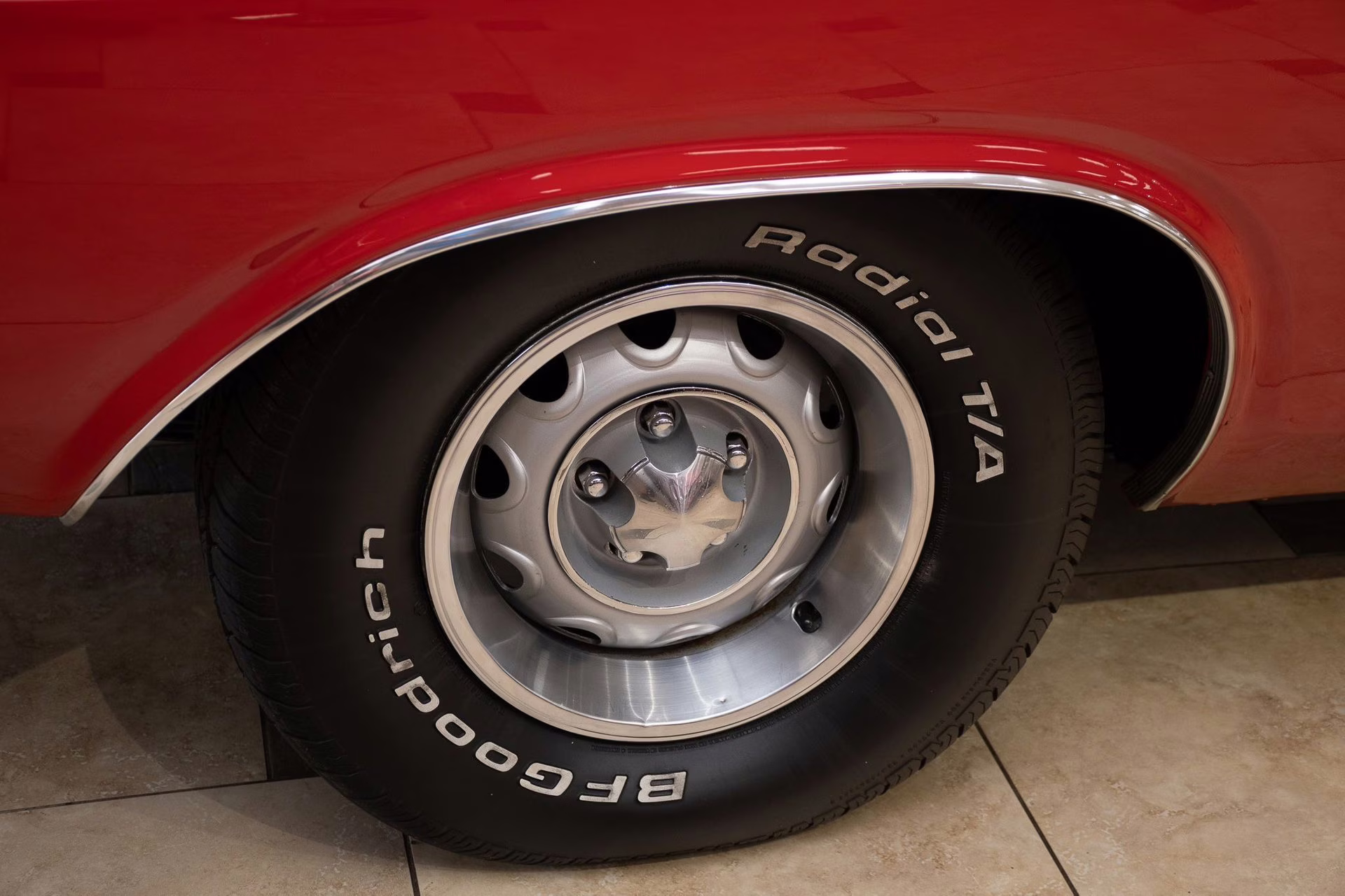 1973 Bright Red Dodge Challenger