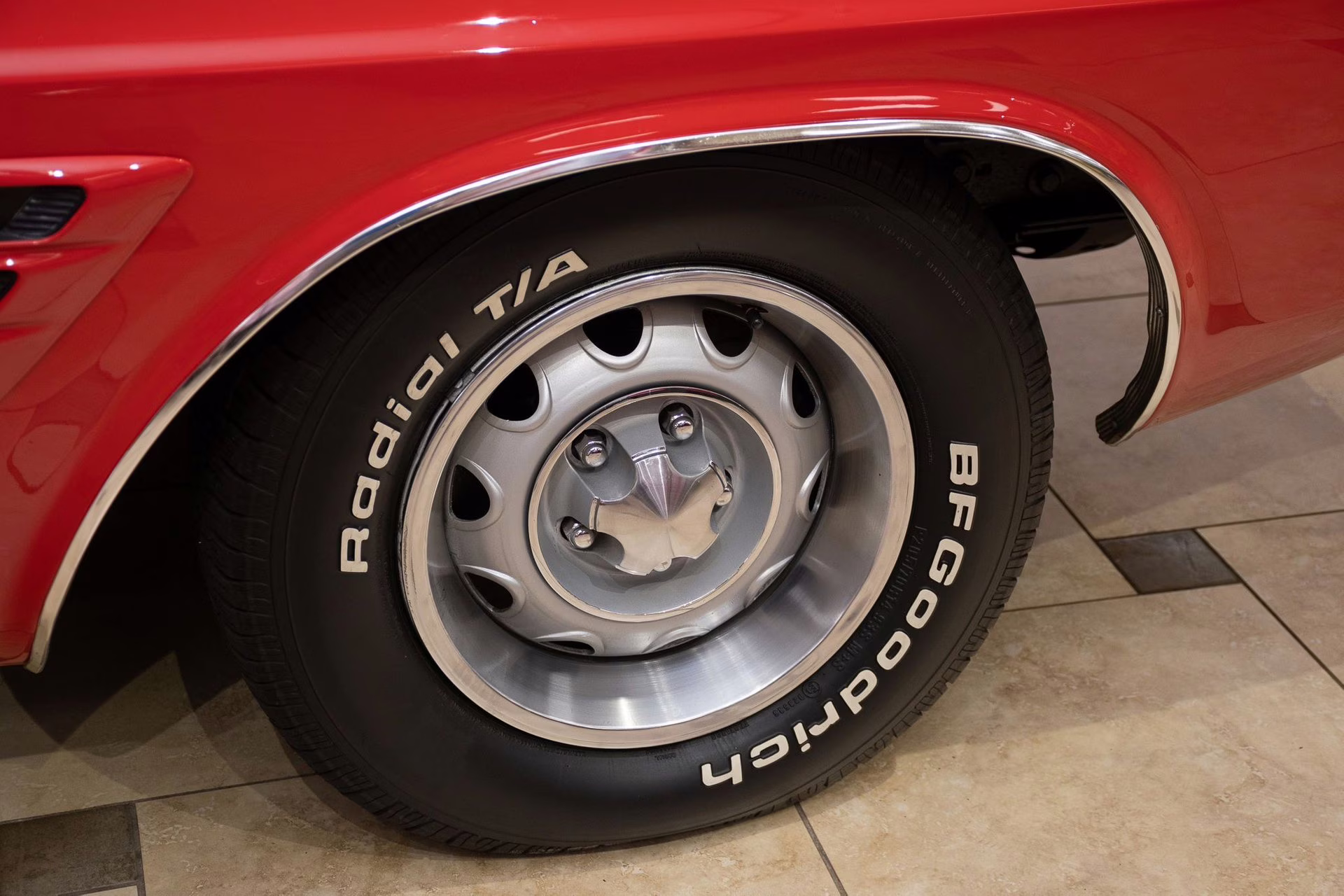 1973 Bright Red Dodge Challenger