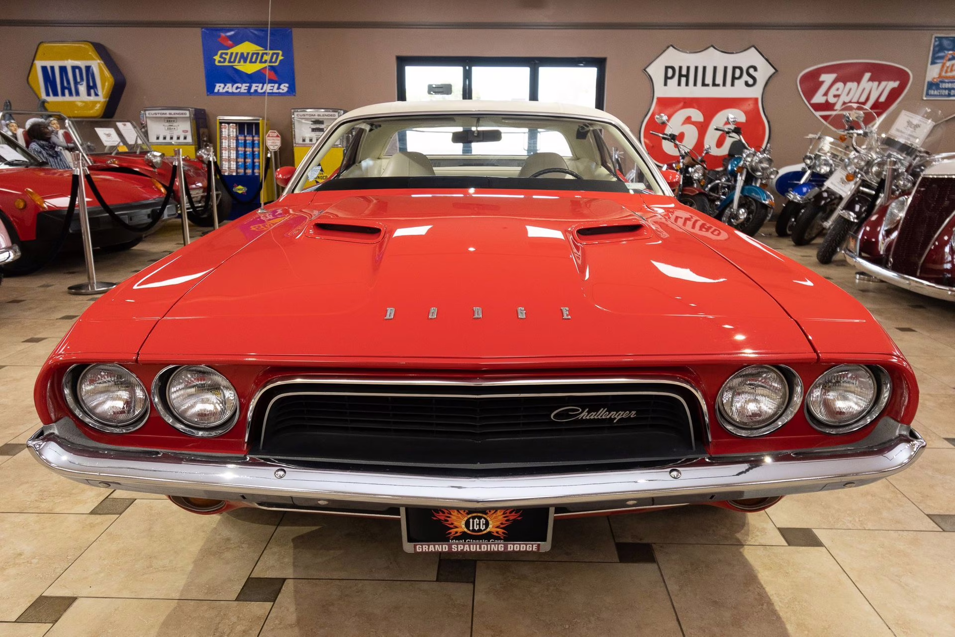 1973 Bright Red Dodge Challenger