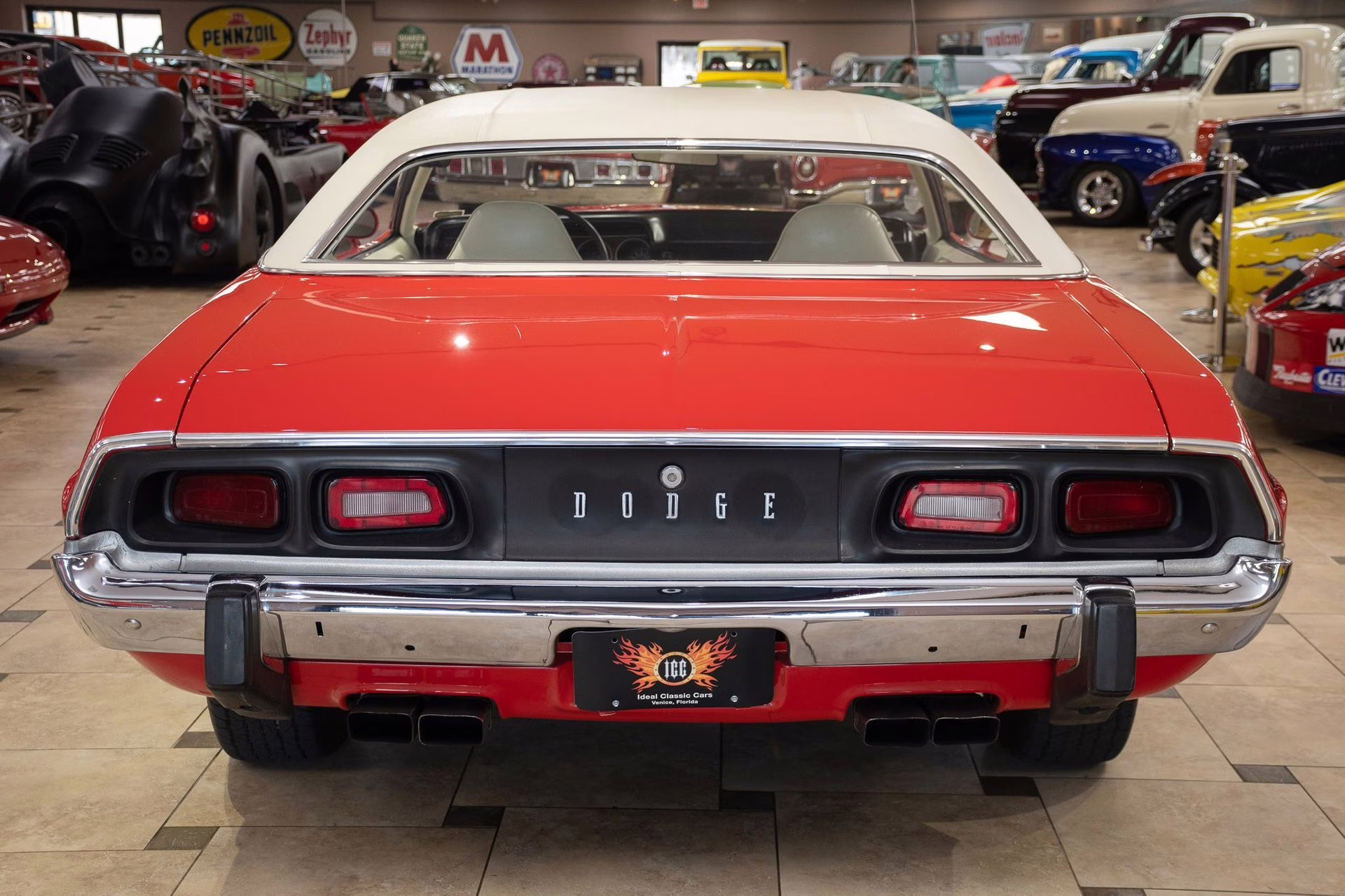1973 Bright Red Dodge Challenger
