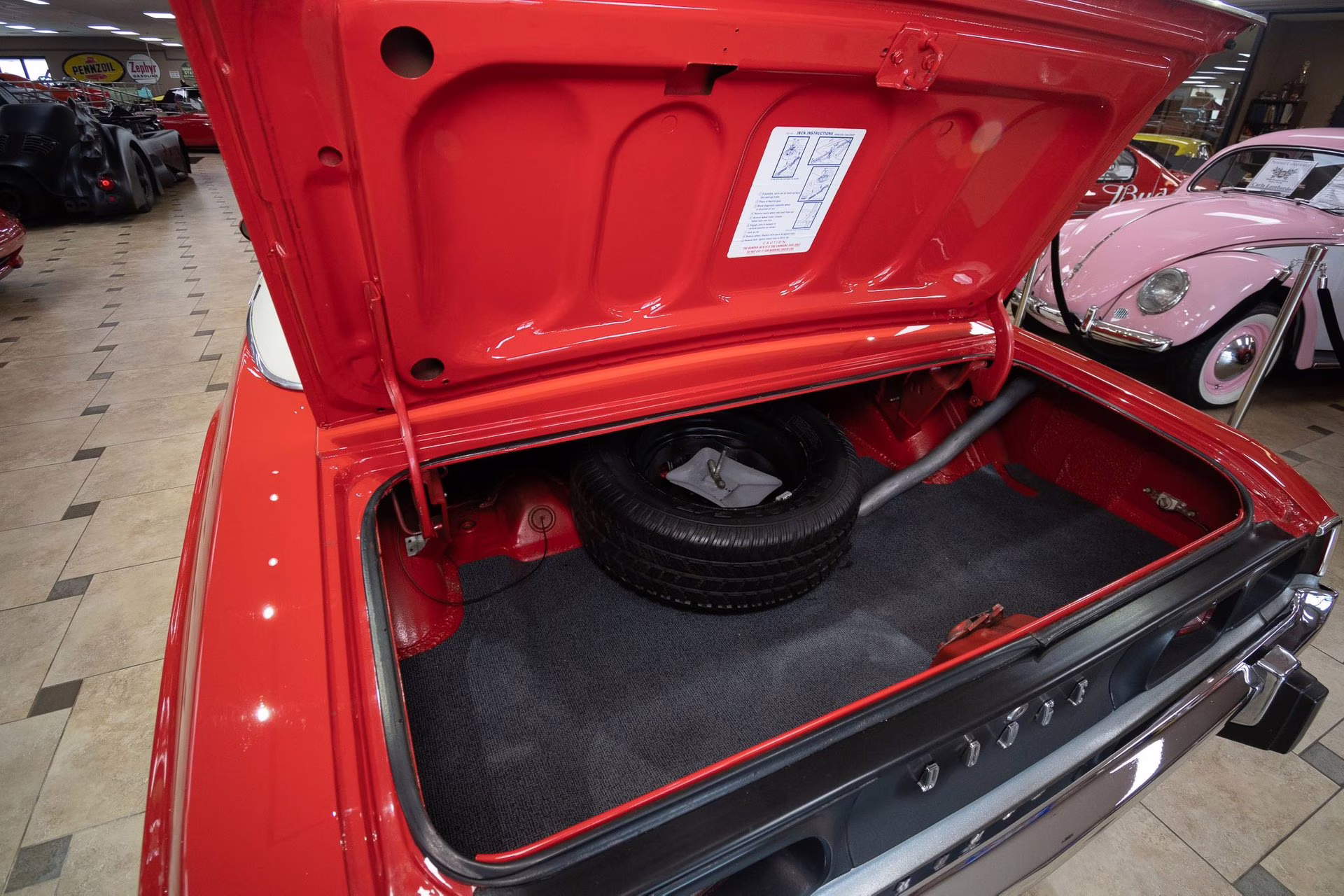 1973 Bright Red Dodge Challenger