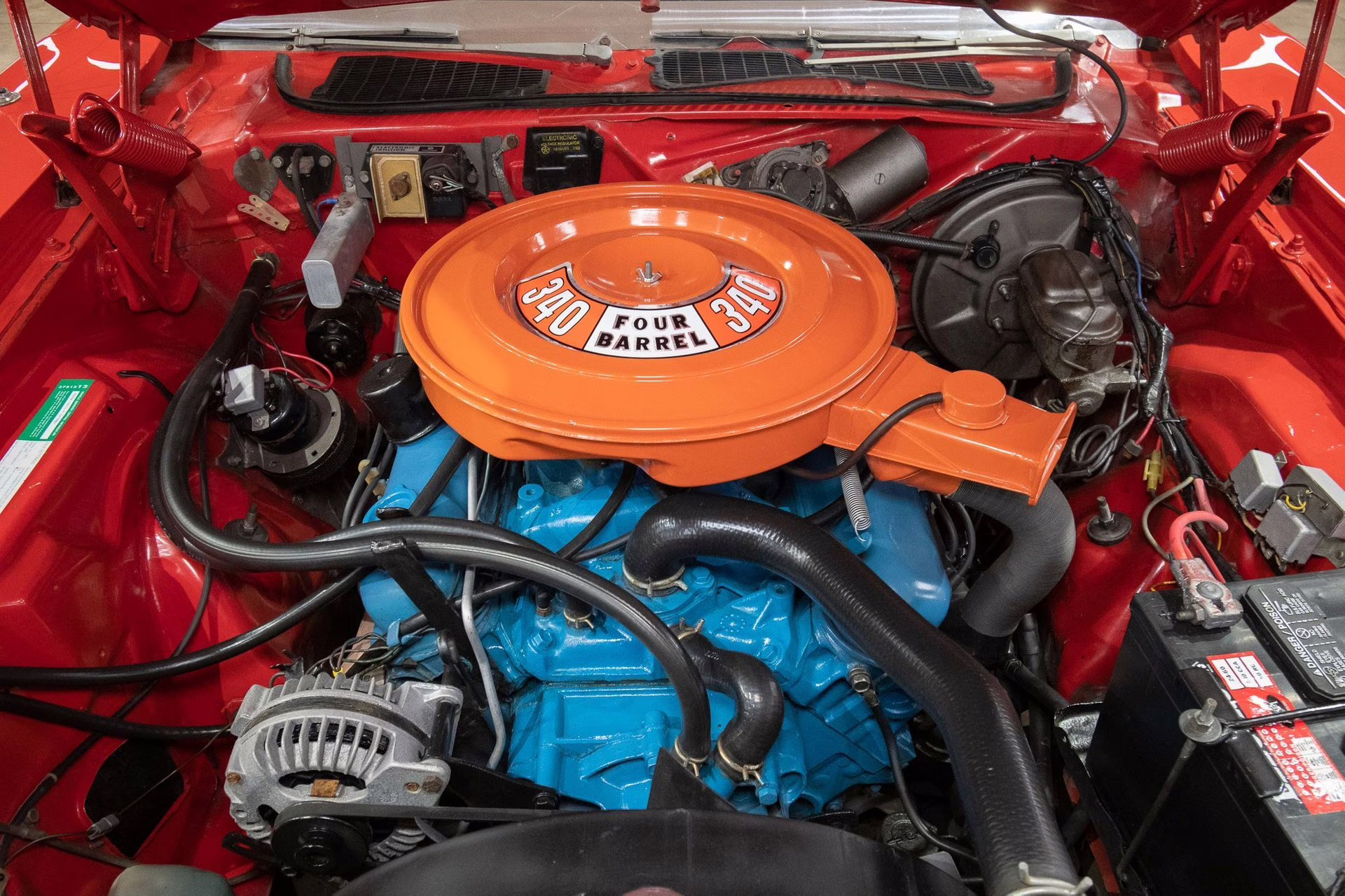 1973 Bright Red Dodge Challenger