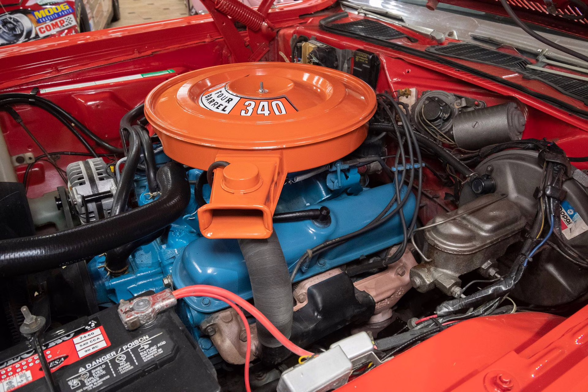 1973 Bright Red Dodge Challenger