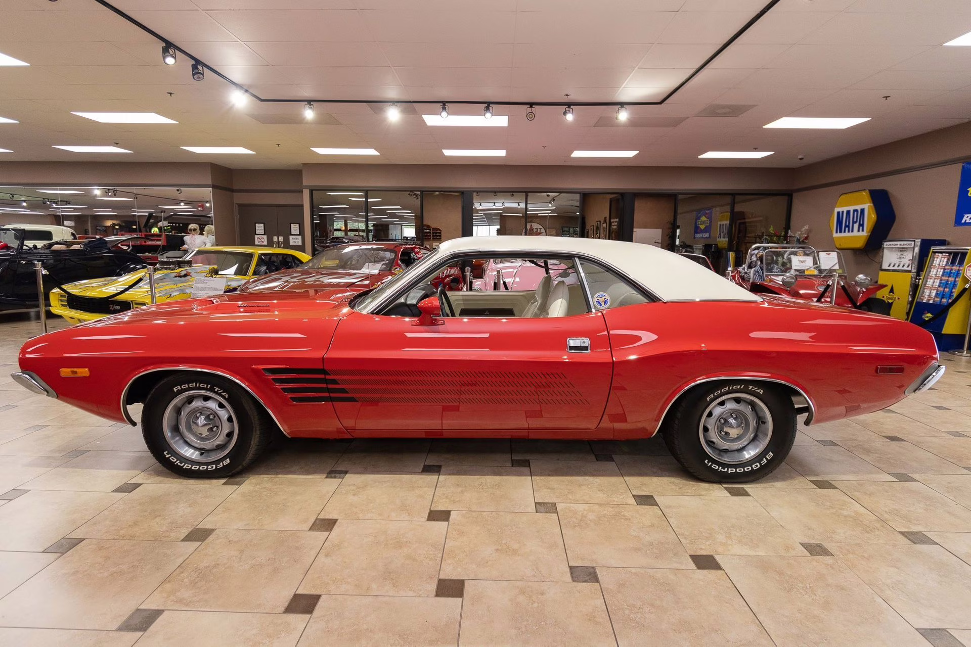 1973 Bright Red Dodge Challenger